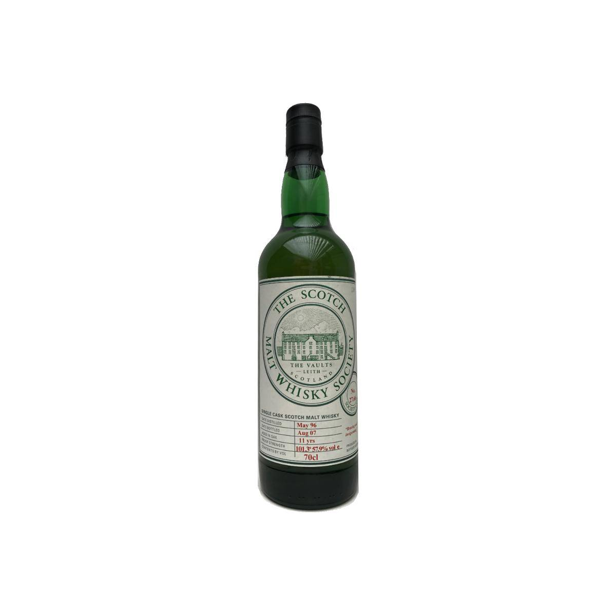 The Scotch Malt Whisky Society 1996 11 Years Single Malt Whisky
