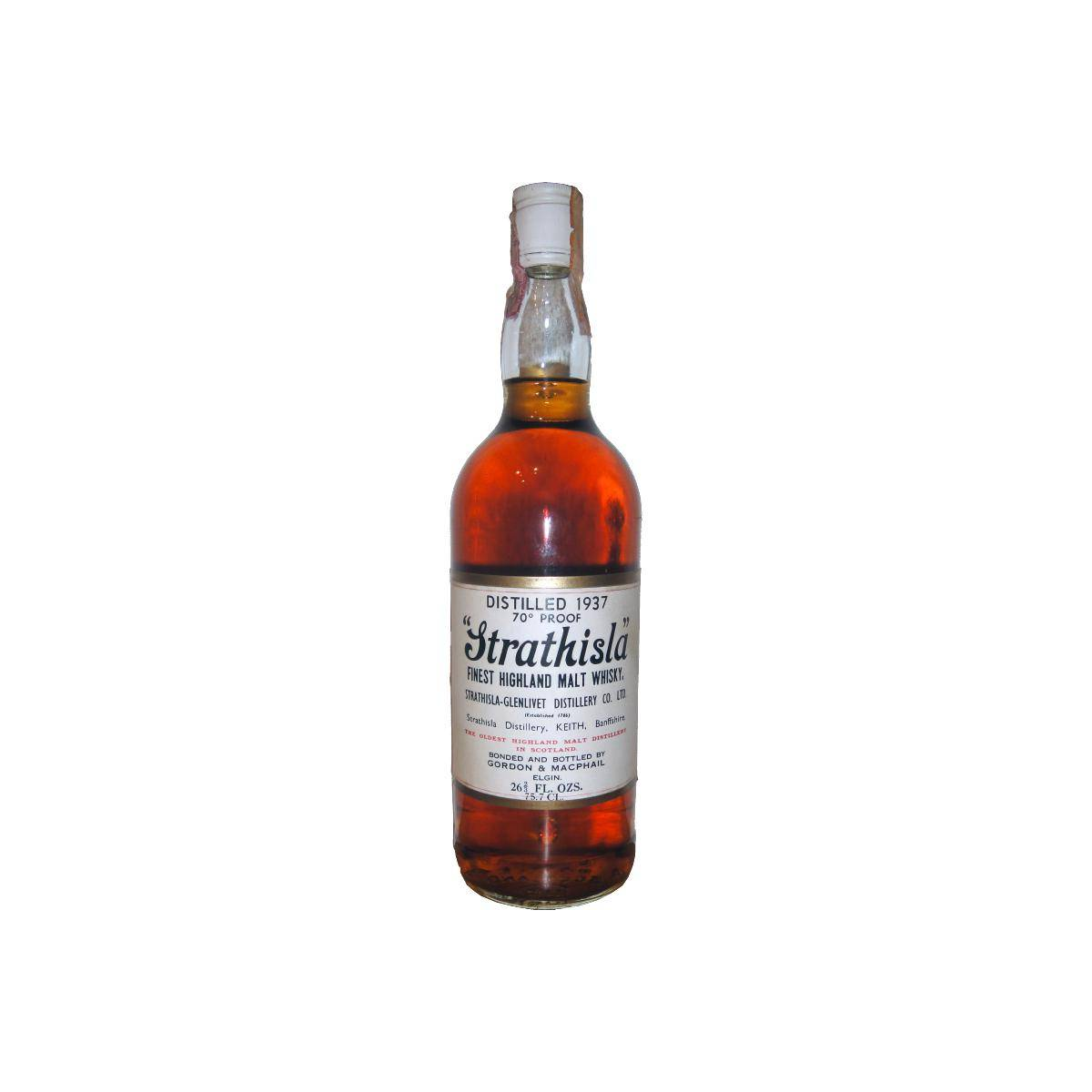Strathisla Licensed Bottling 1937 38 Years Single Malt Whisky