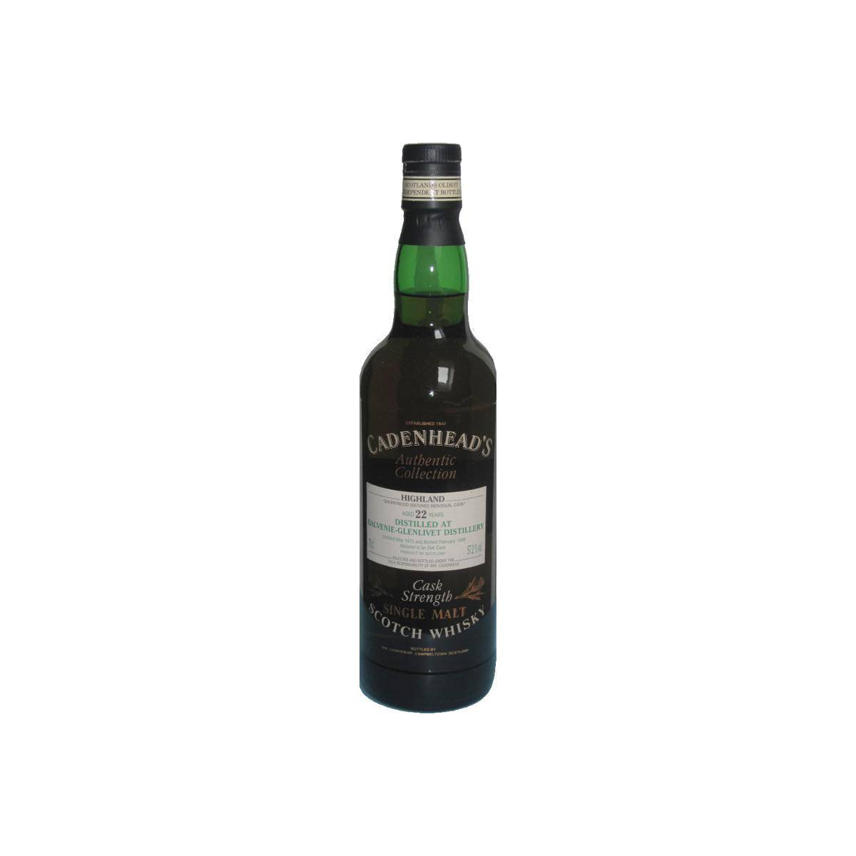 The Balvenie Authentic Collection 1975 22 Years Single Malt Whisky