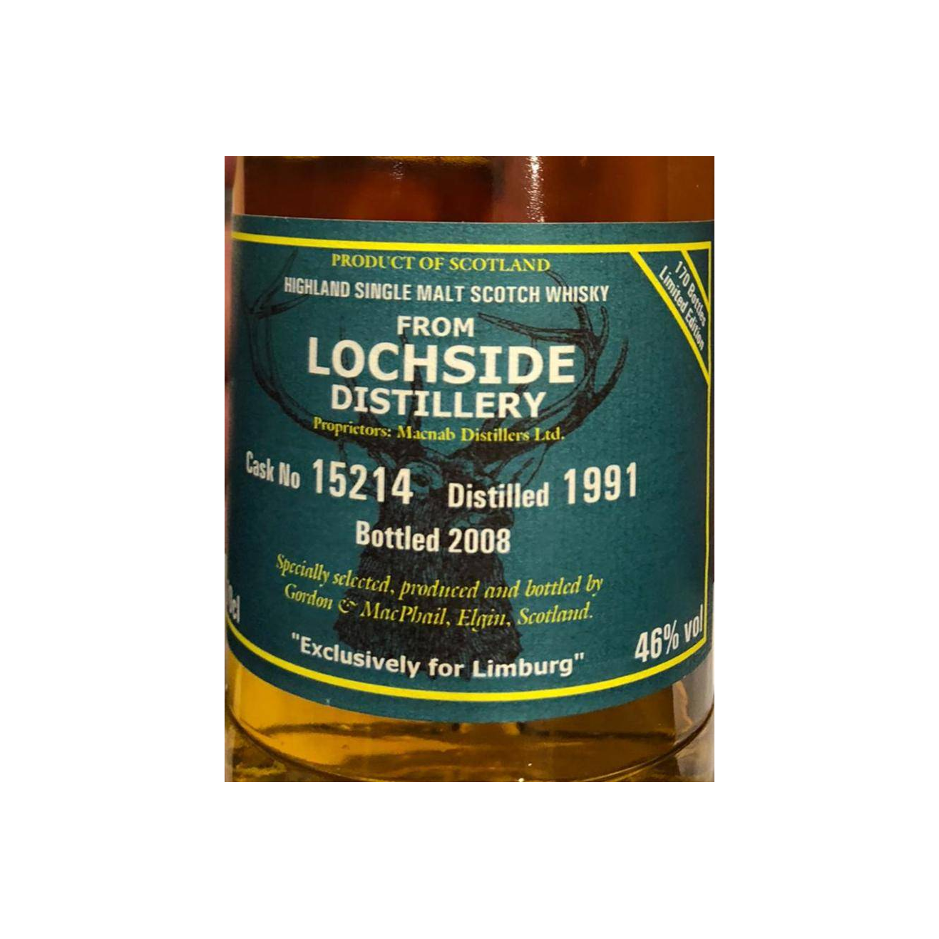 Lochside 1991 17 Years Single Malt Whisky