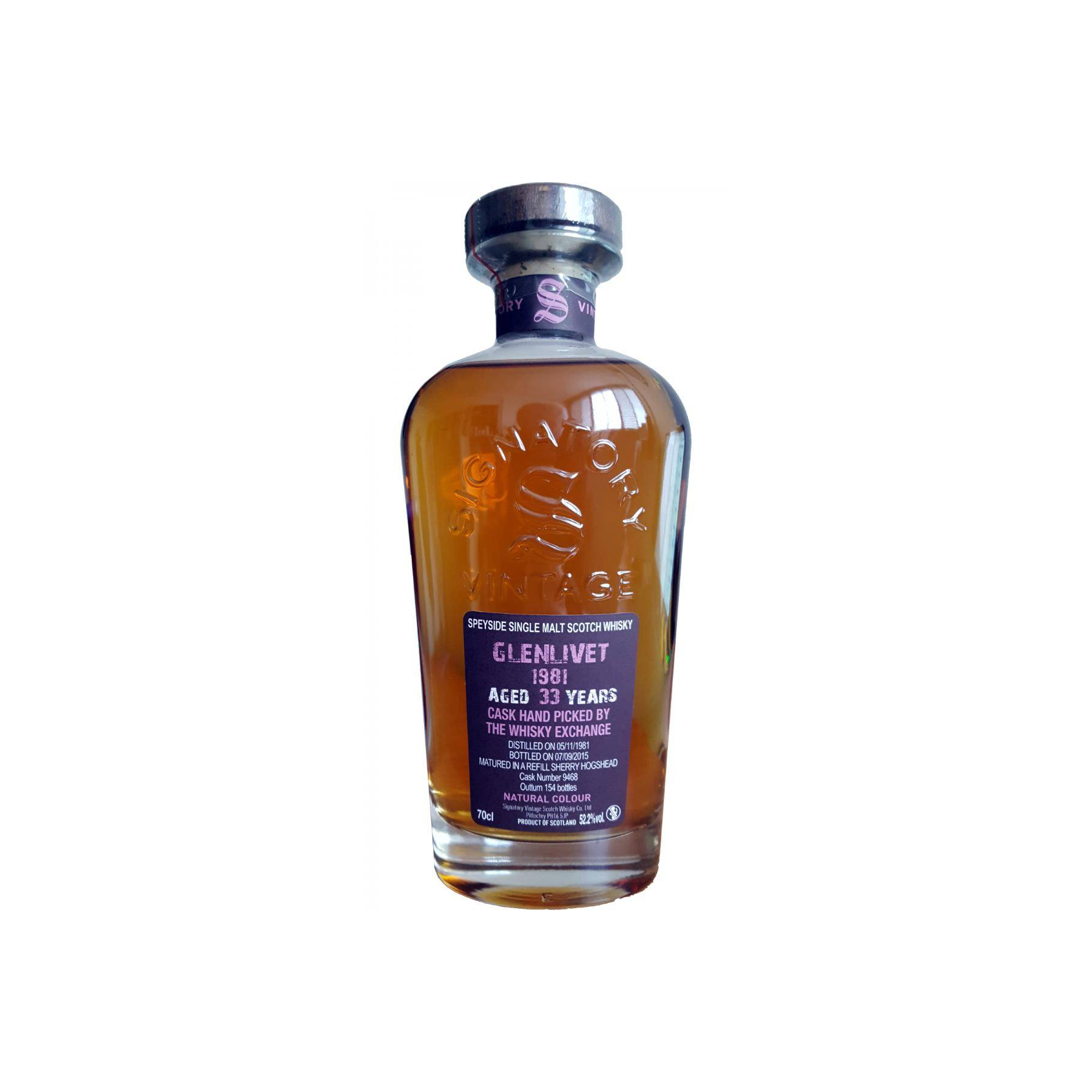 The Glenlivet Cask Strength Collection 1981 33 Years Single Malt Whisky