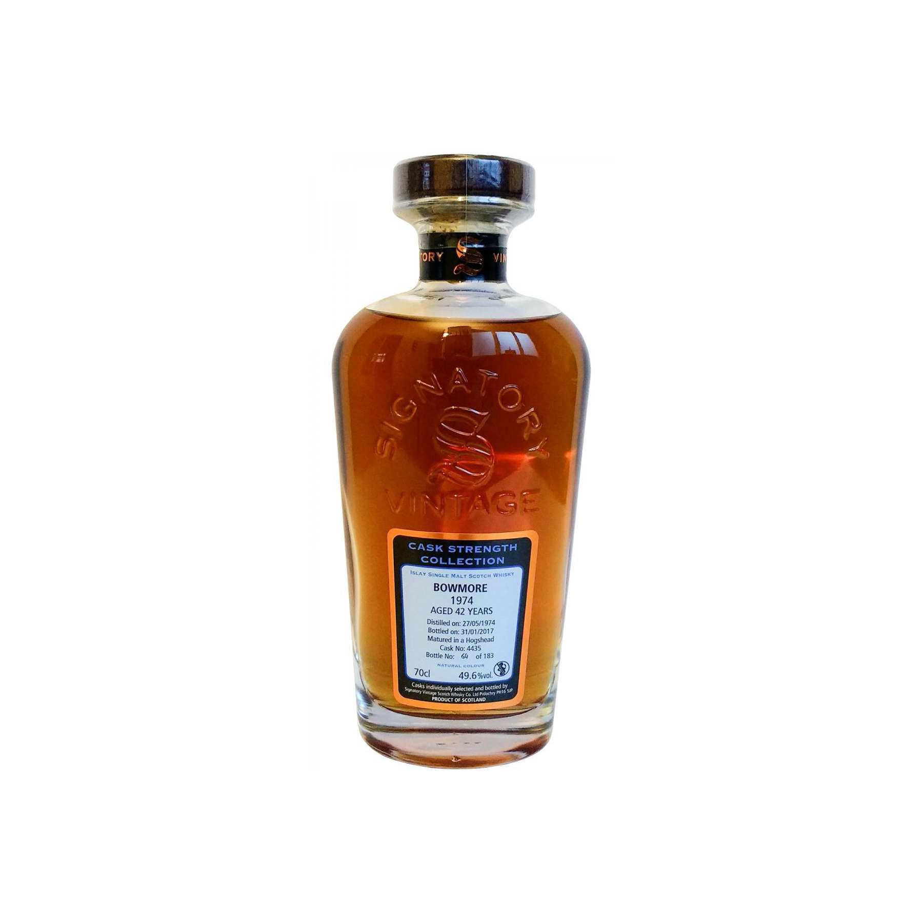 Bowmore 1974 42 Years Single Malt Whisky
