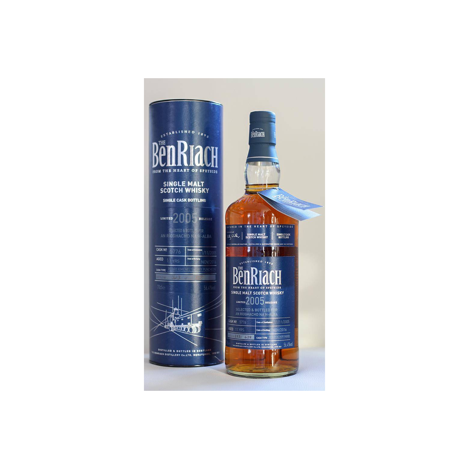 BenRiach 2005 11 Years Single Malt Whisky 2