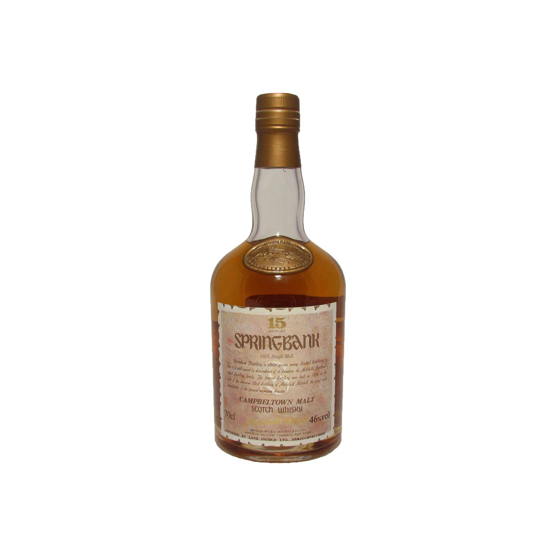 Springbank 15 Years Single Malt Whisky