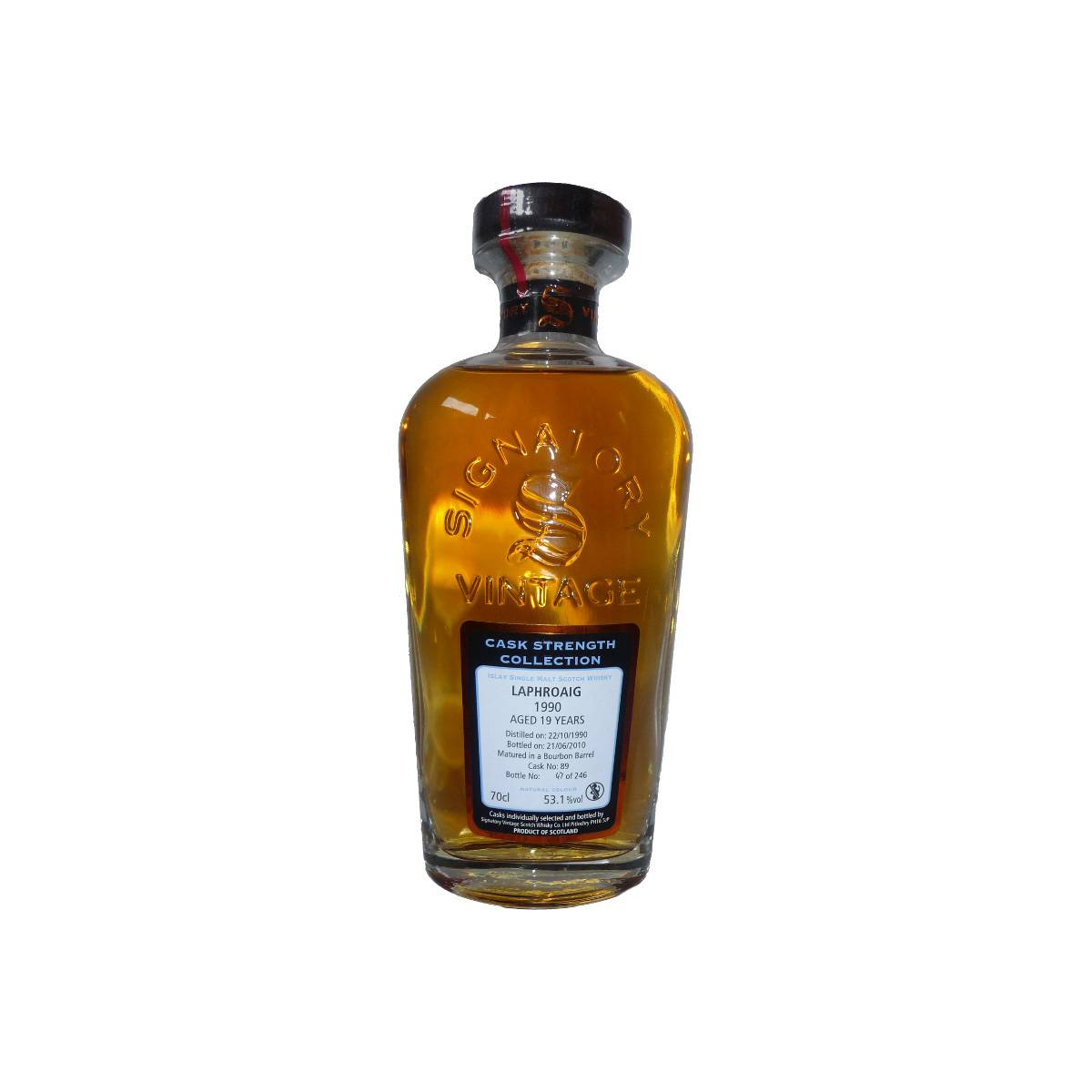 Laphroaig Cask Strength Collection 1990 19 Years Single Malt Whisky