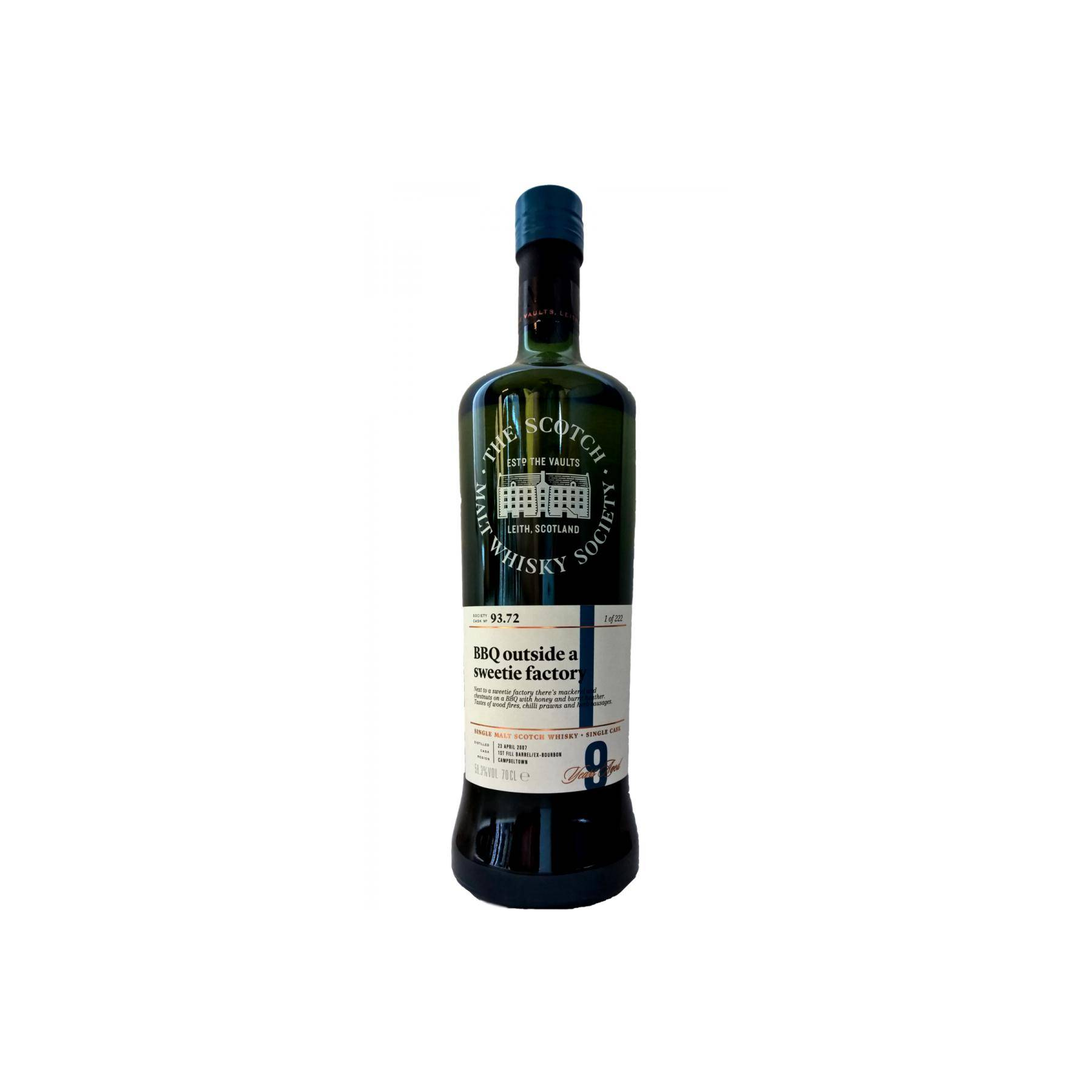 The Scotch Malt Whisky Society 2007 9 Years Single Malt Whisky