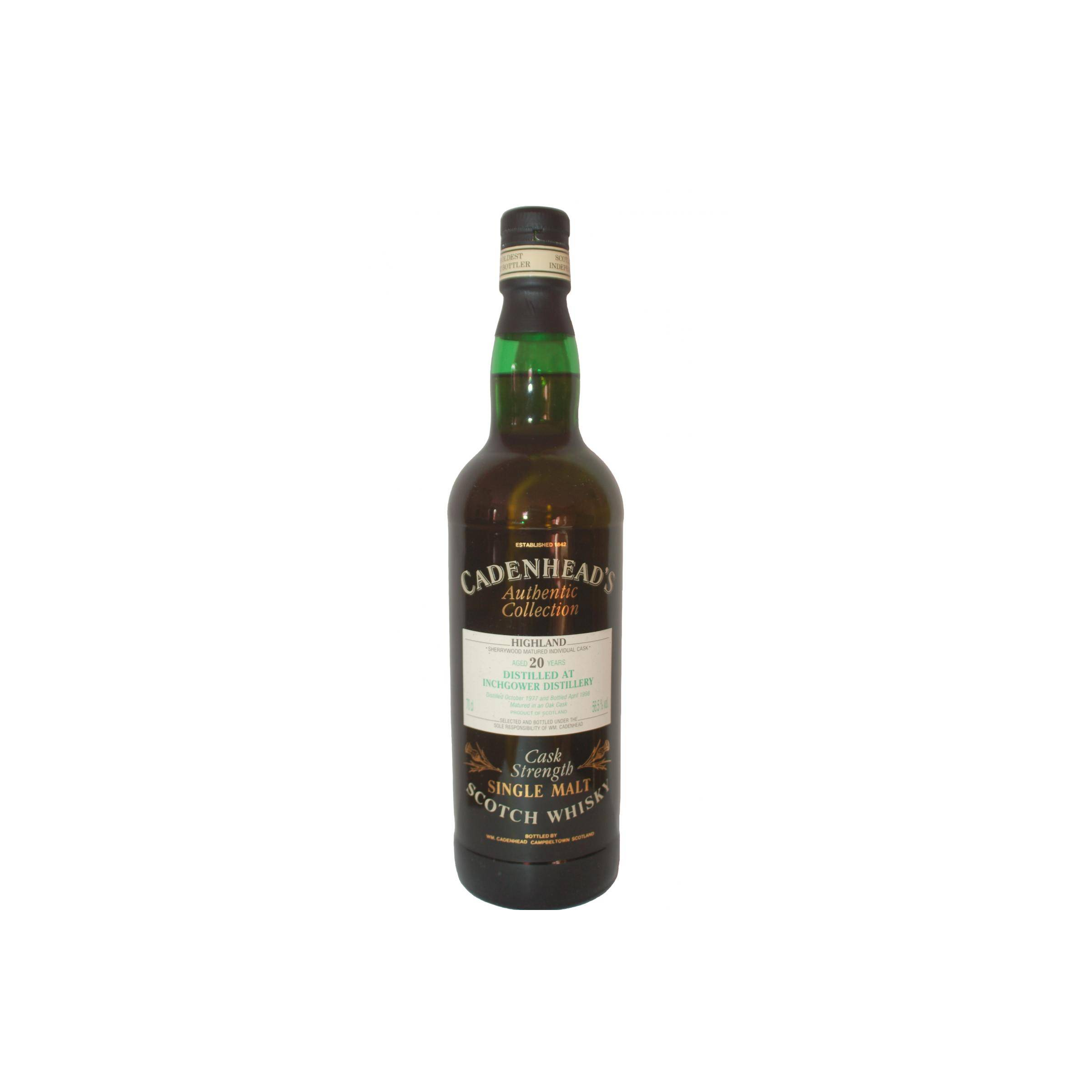 Inchgower Authentic Collection 1977 19 Years Single Malt Whisky
