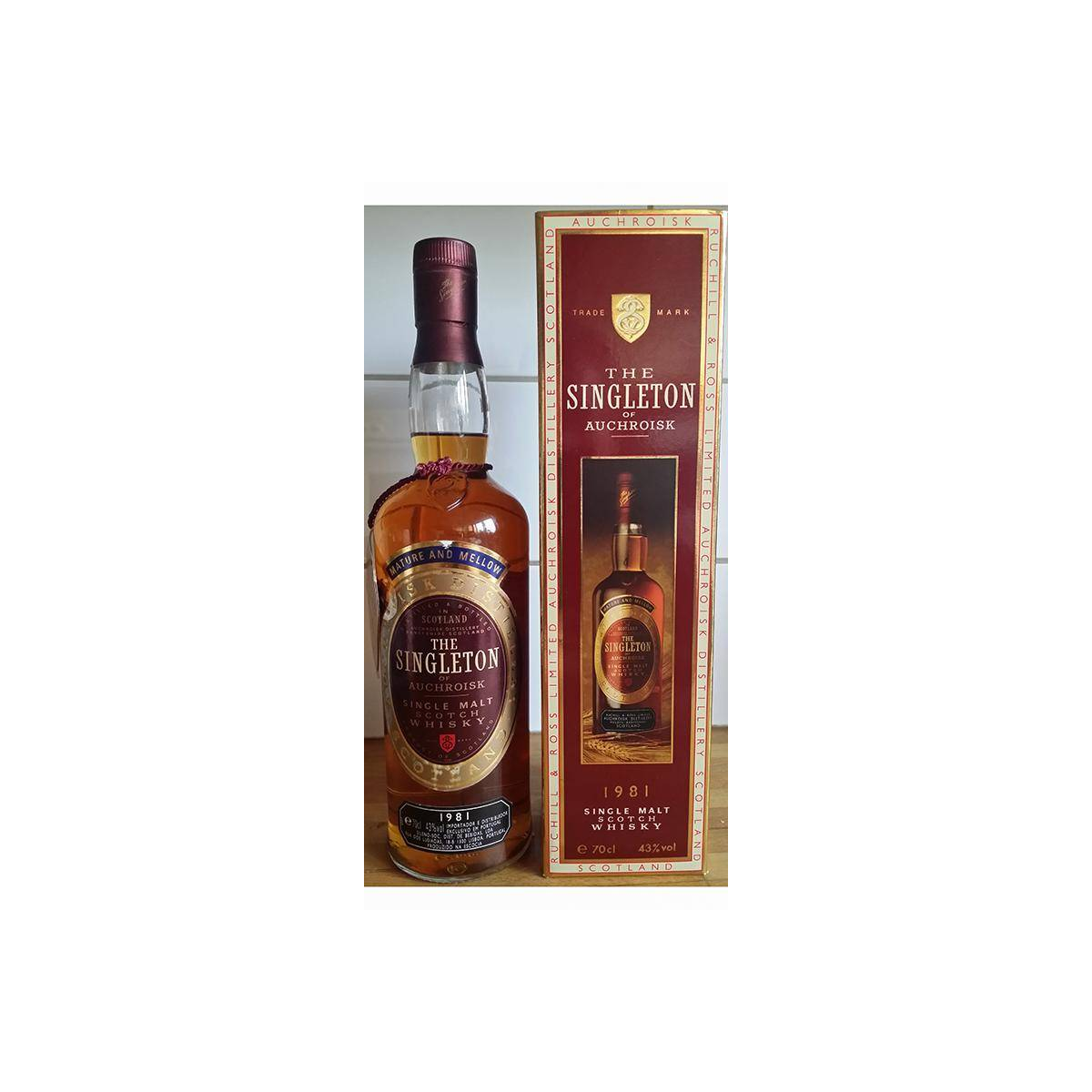 Auchroisk 1981 Single Malt Whisky 3