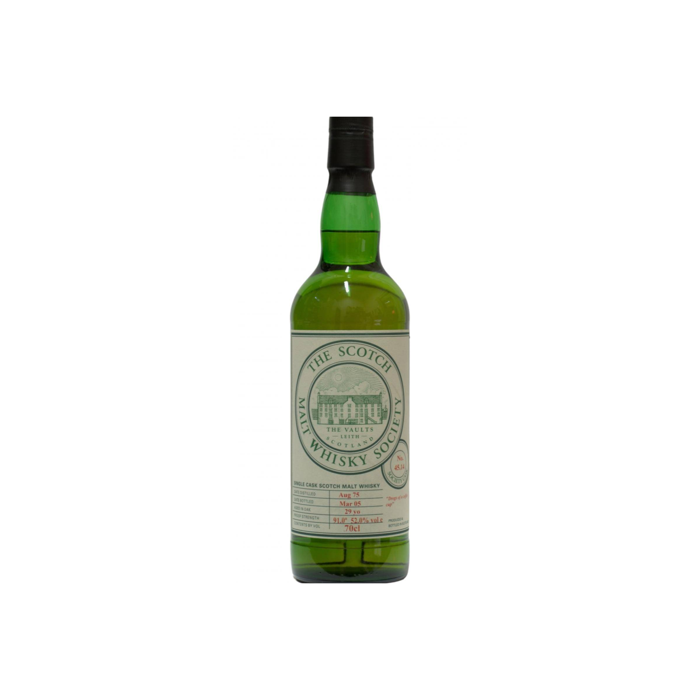 The Scotch Malt Whisky Society 1975 29 Years Single Malt Whisky