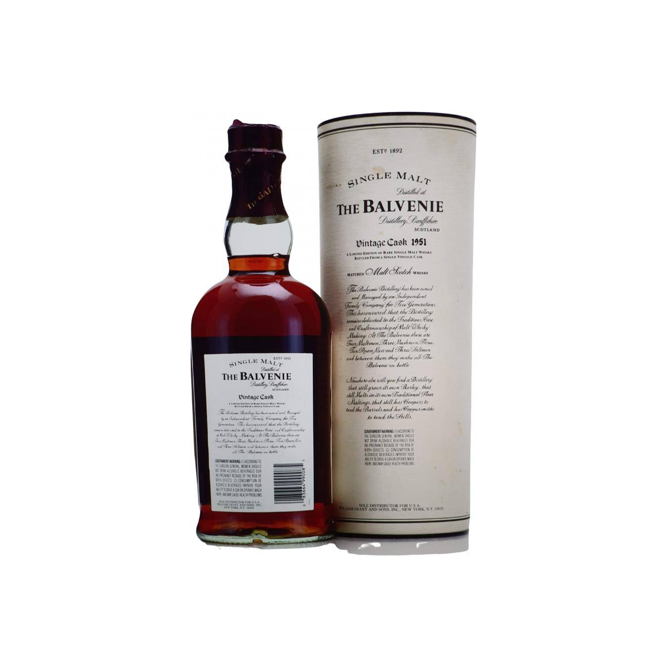 The Balvenie 1951 45 Years Single Malt Whisky 3