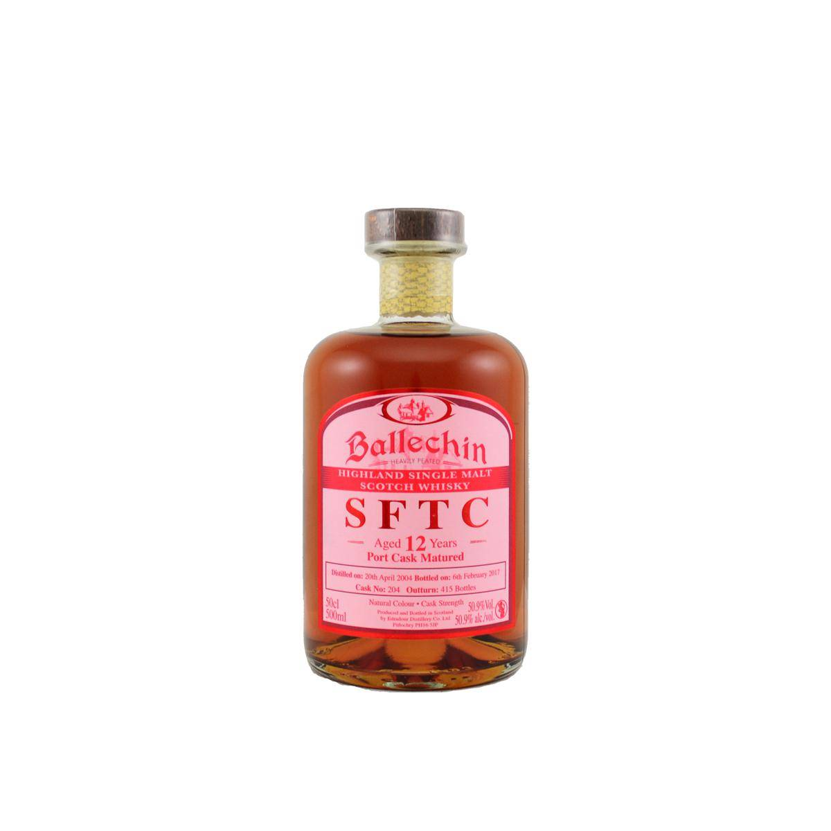 Ballechin 2004 12 Years Single Malt Whisky
