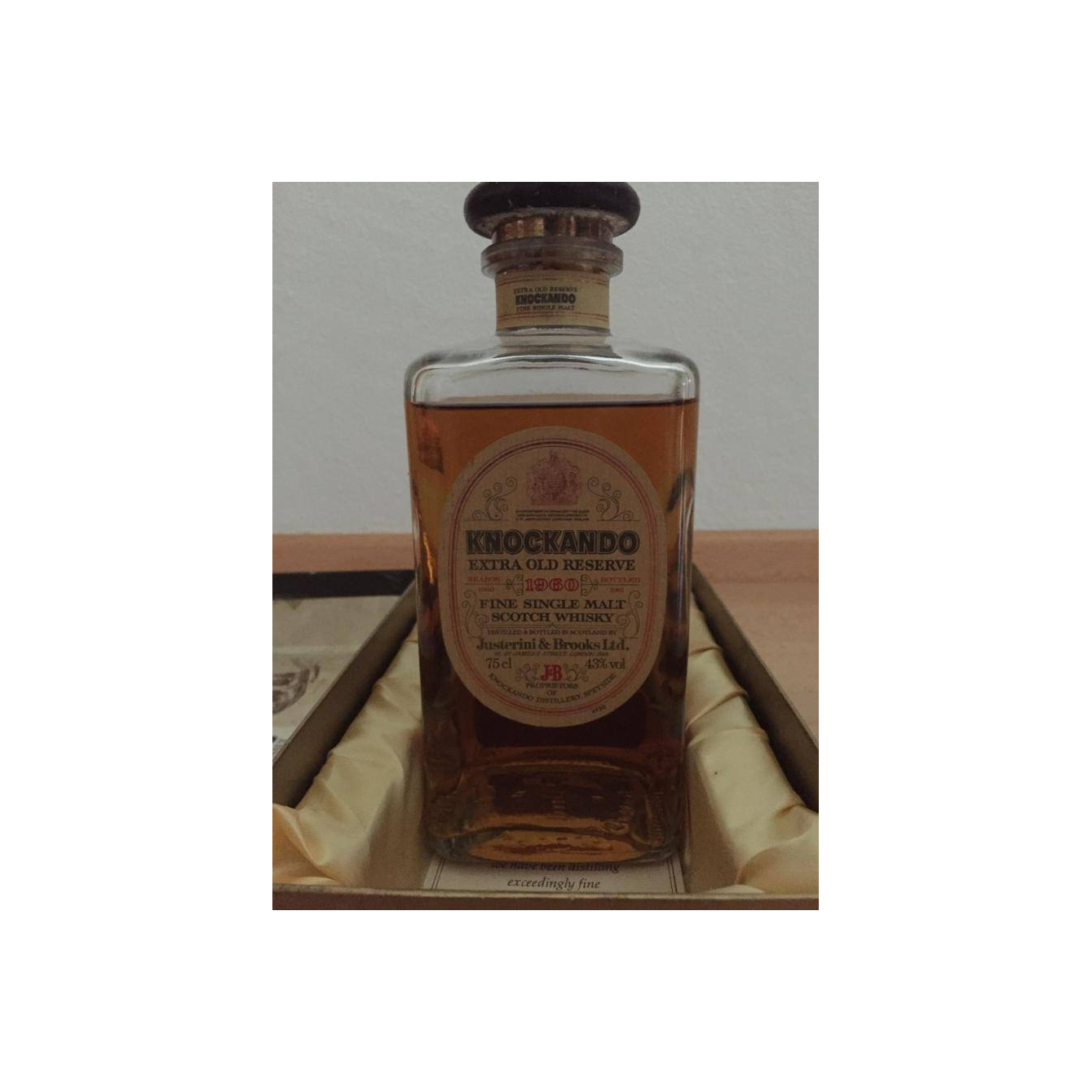 Knockando 1960 21 Years Single Malt Whisky