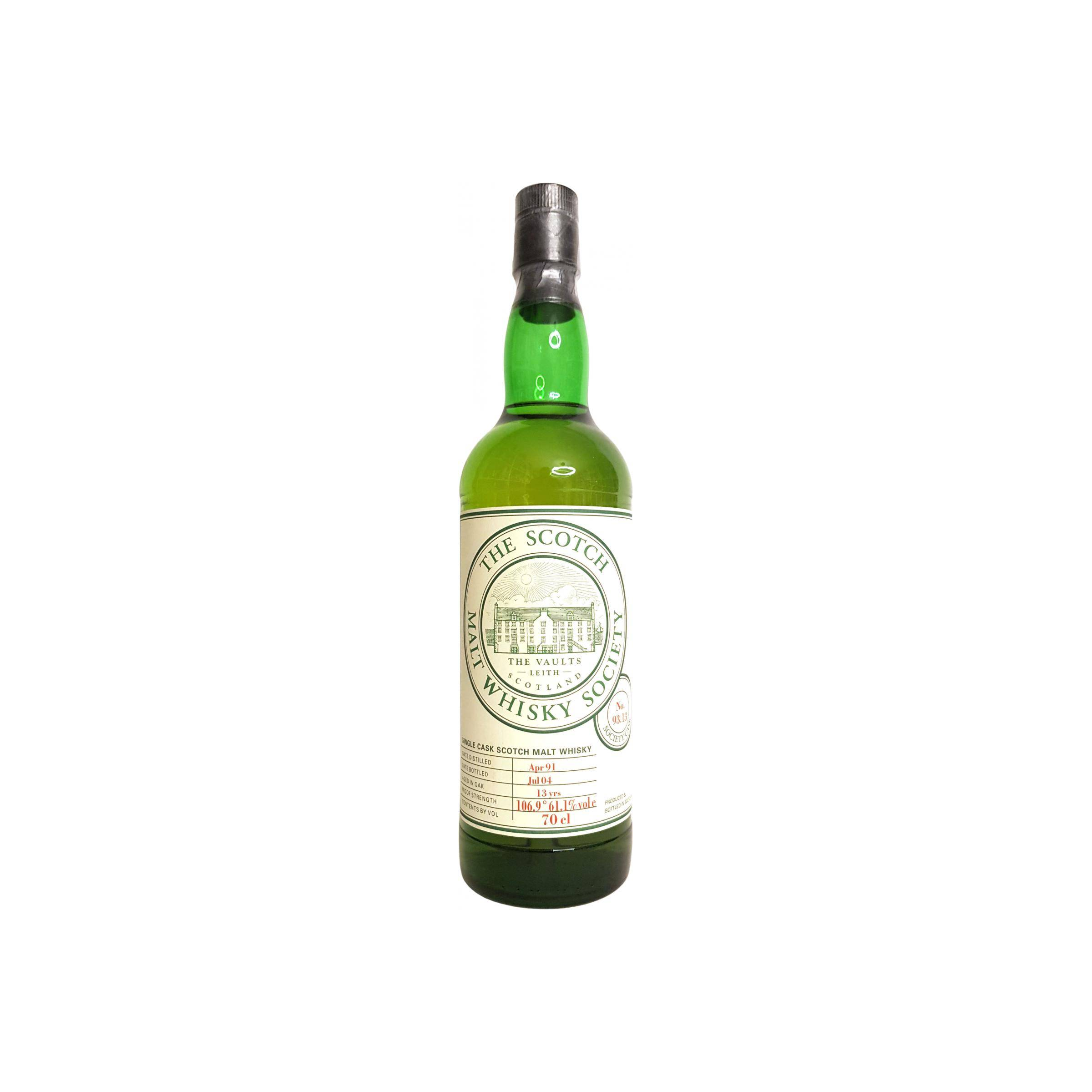The Scotch Malt Whisky Society 1991 13 Years Single Malt Whisky
