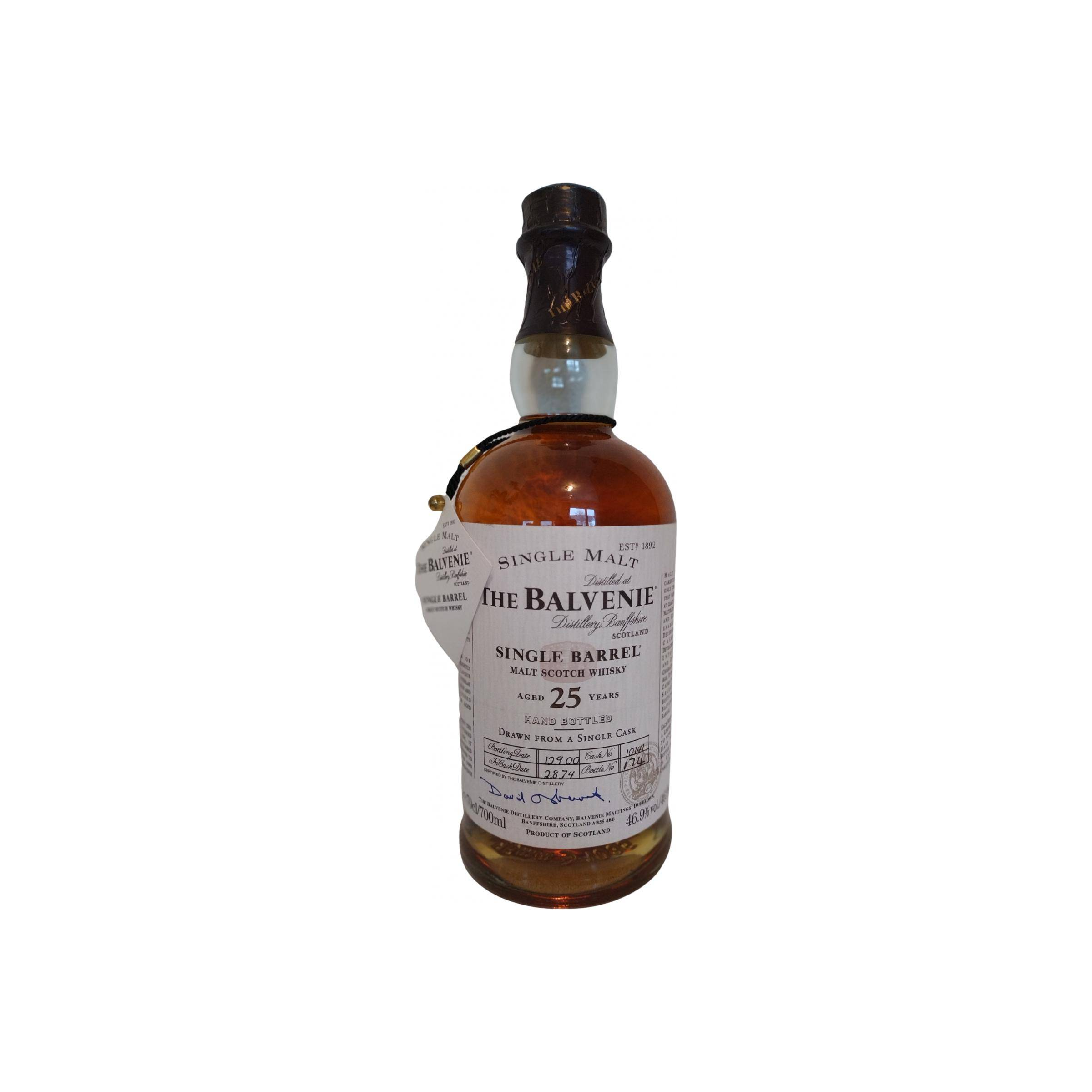 The Balvenie Single Cask 1974 25 Years Single Malt Whisky