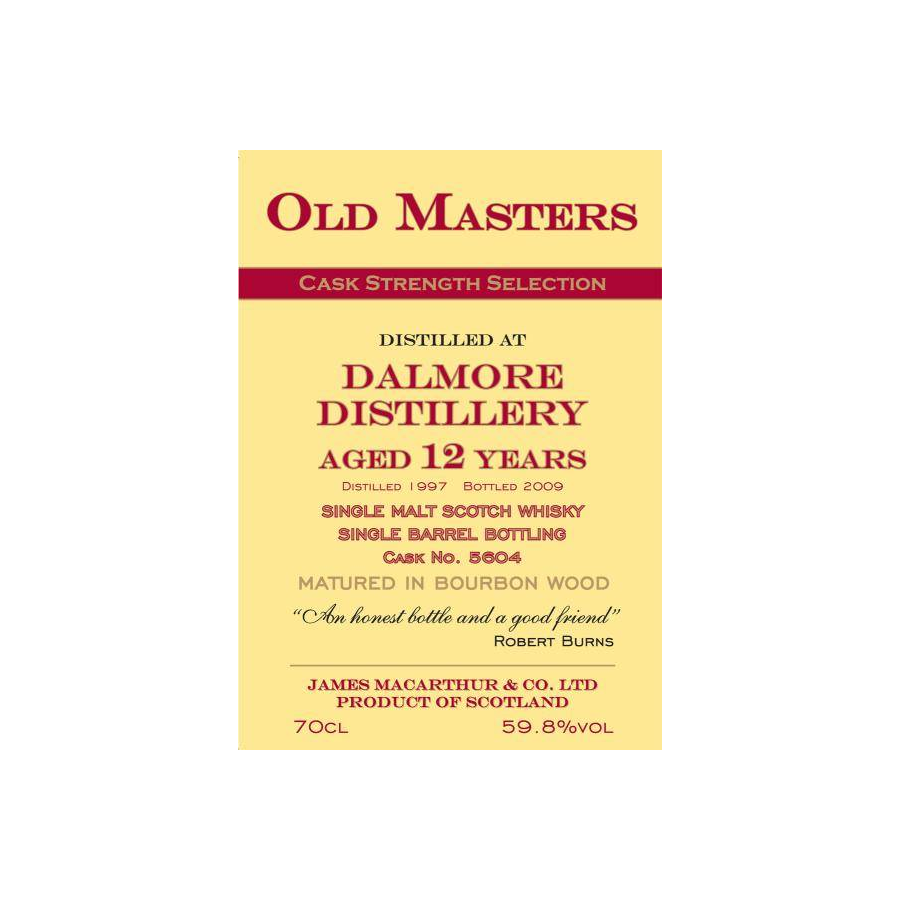 The Dalmore 1997 12 Years Single Malt Whisky 2