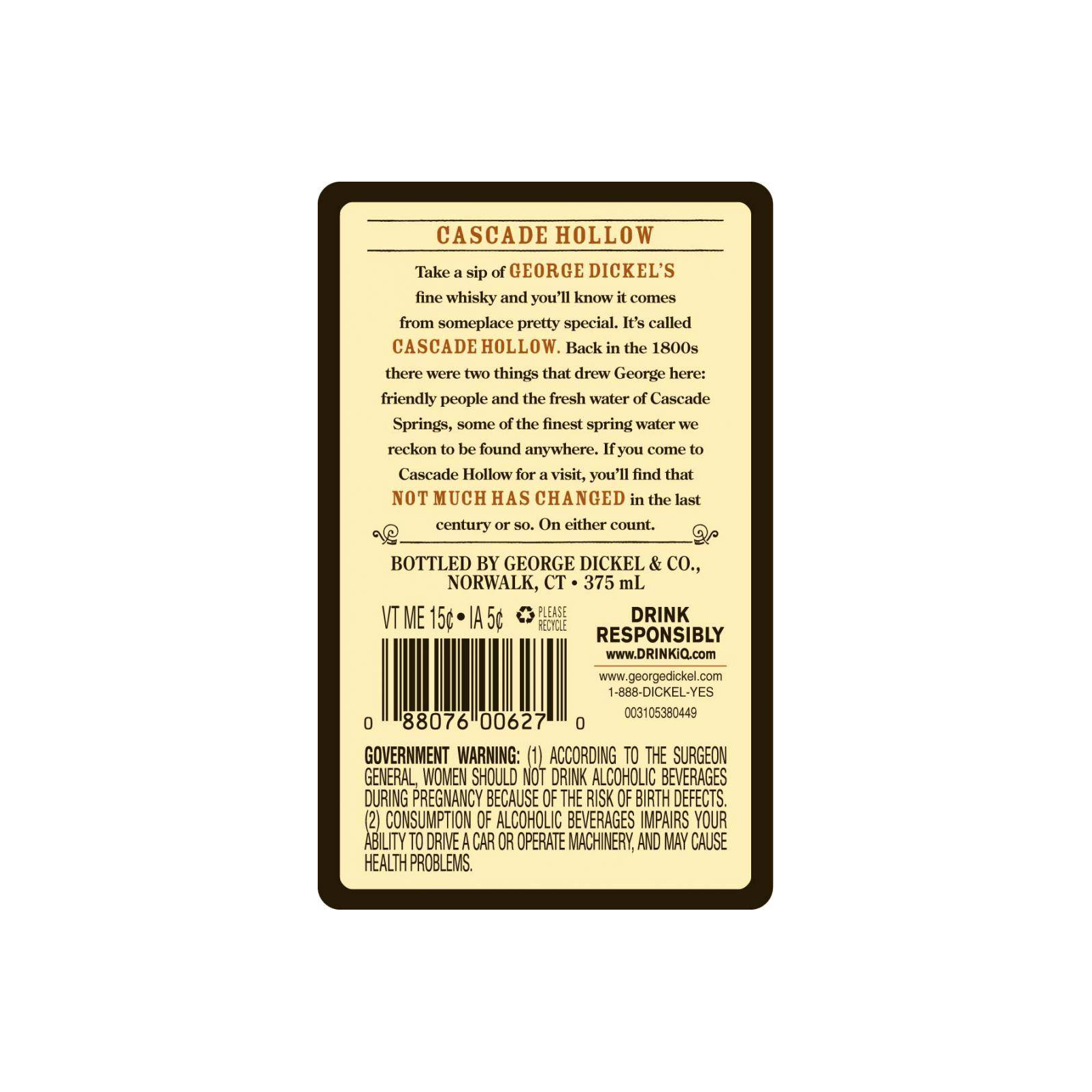 George Dickel Bourbon Whisky 2