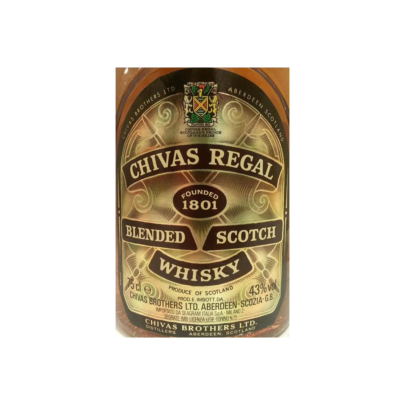 Chivas Regal Blended Scotch Whisky 12 Years Blended Whisky 3