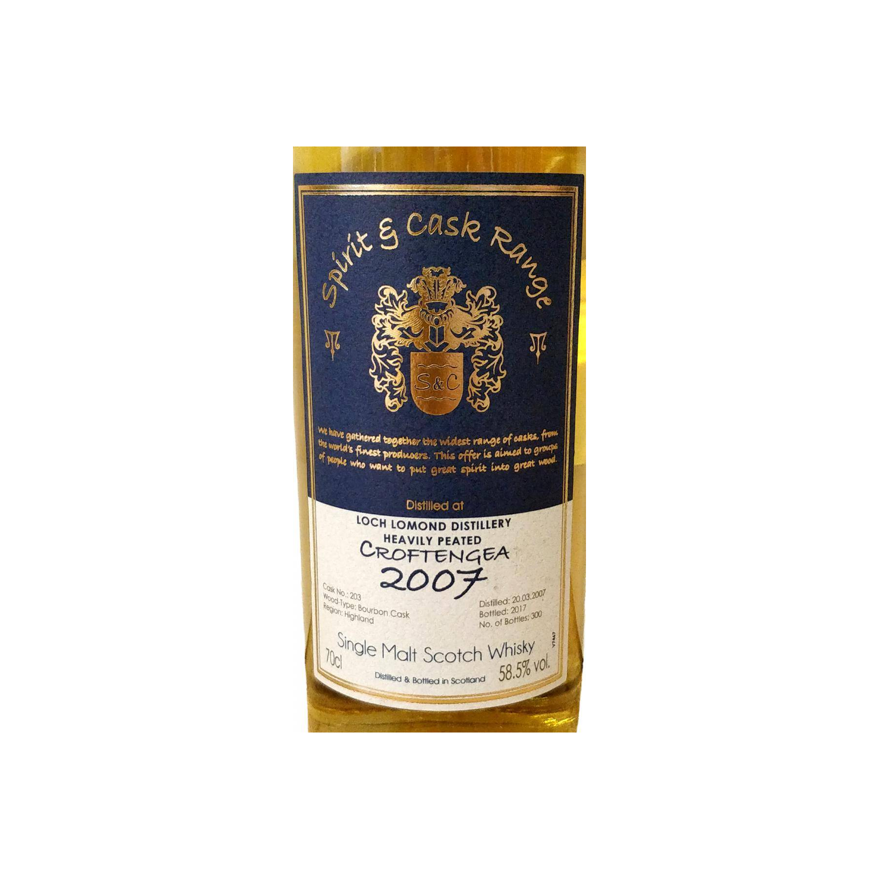 Loch Lomond 2007 10 Years Single Malt Whisky 2