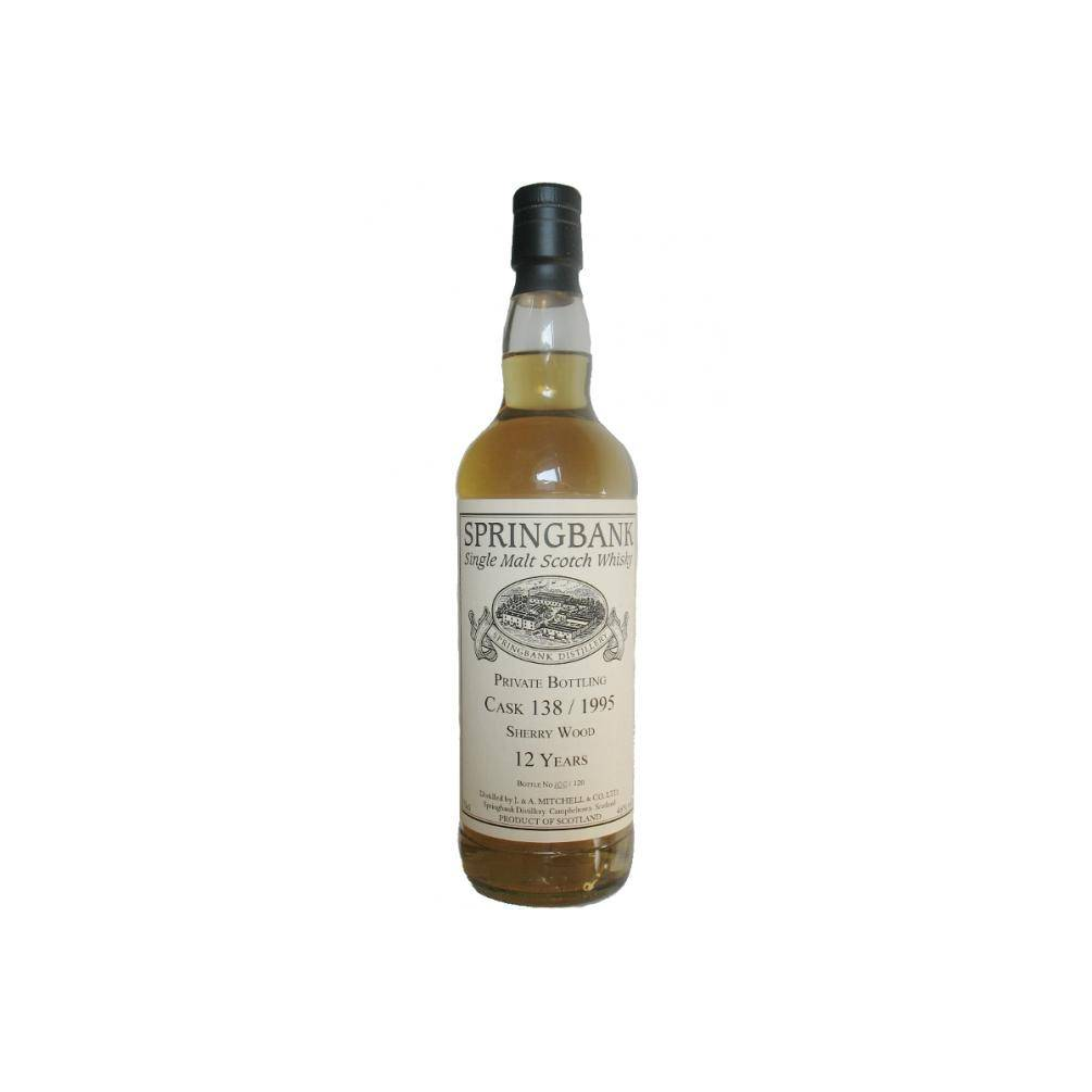 Springbank Private Bottling 1995 12 Years Single Malt Whisky