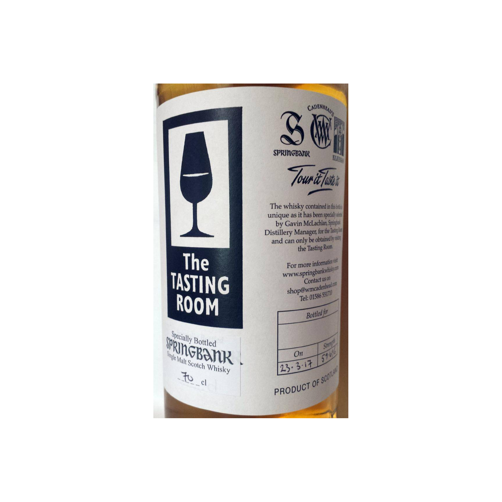 Springbank Single Malt Whisky 2