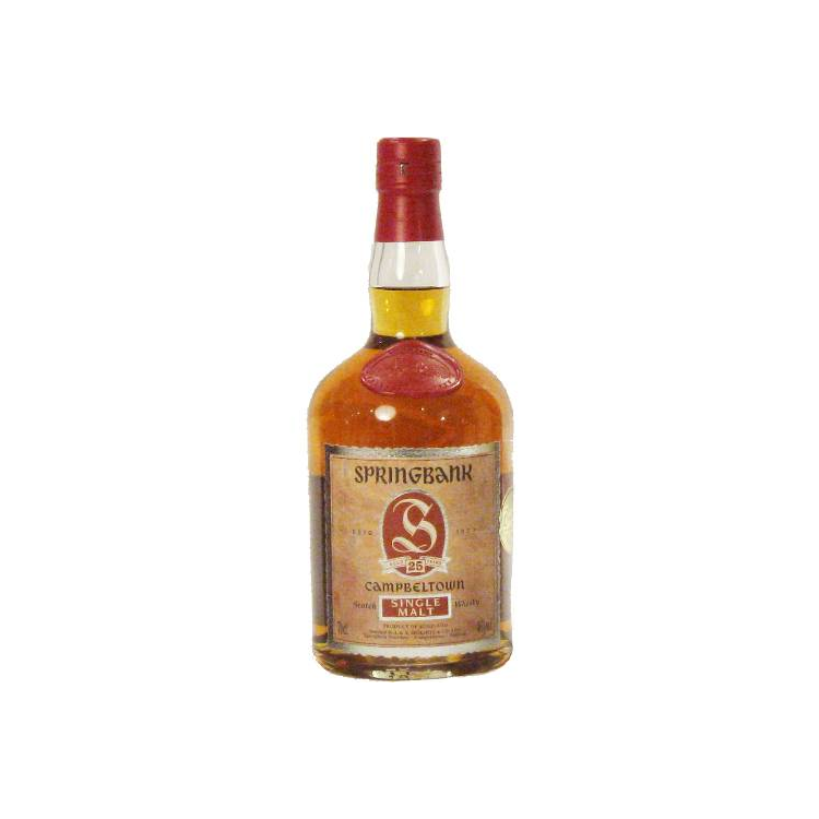 Springbank 25 Years Single Malt Whisky