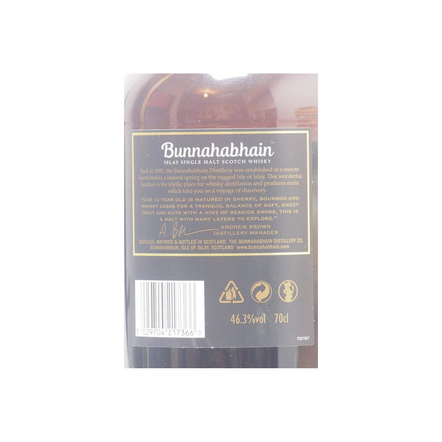 Bunnahabhain 12 Years Single Malt Whisky 3