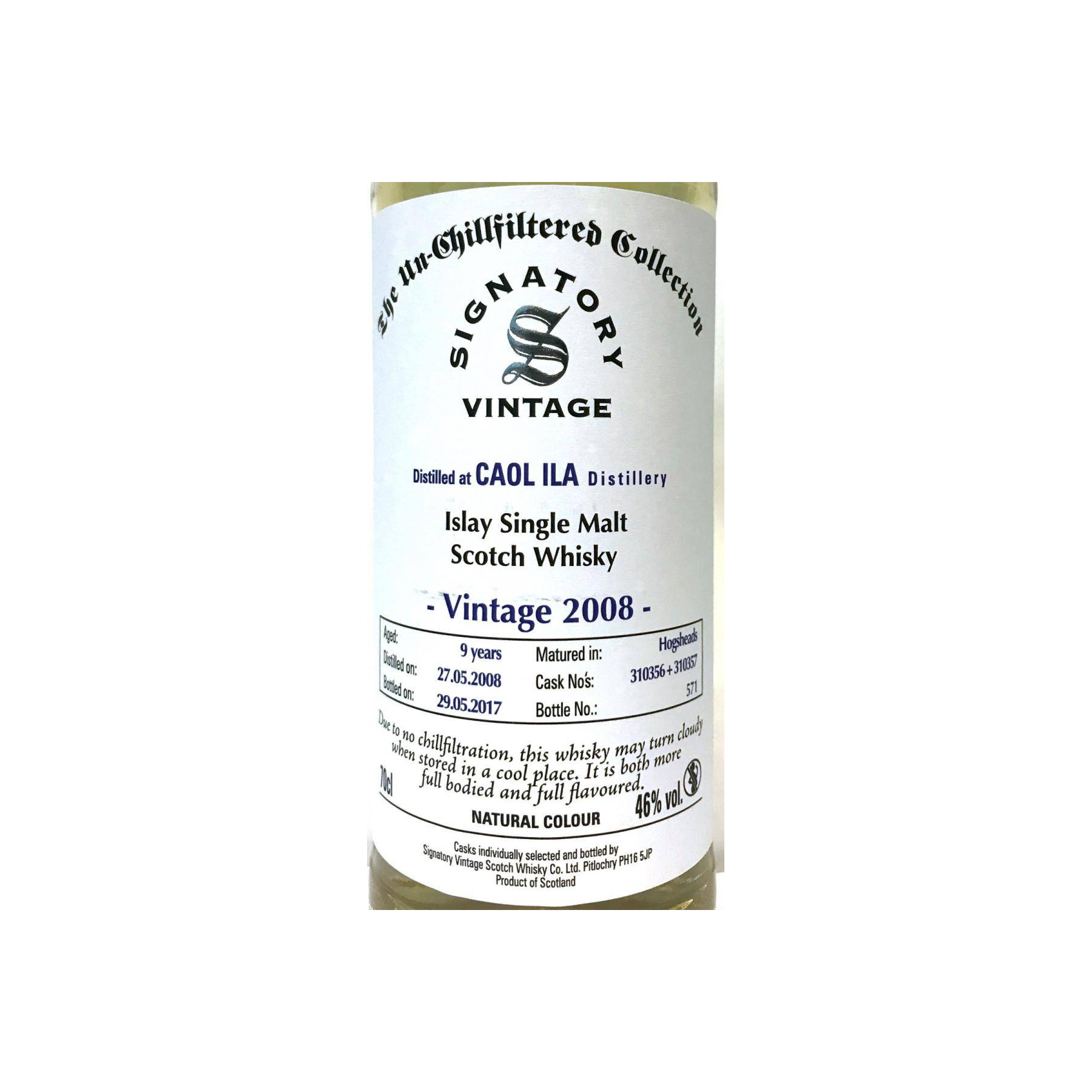 Caol Ila The Un-Chillfiltered Collection 2008 9 Years Single Malt Whisky 3