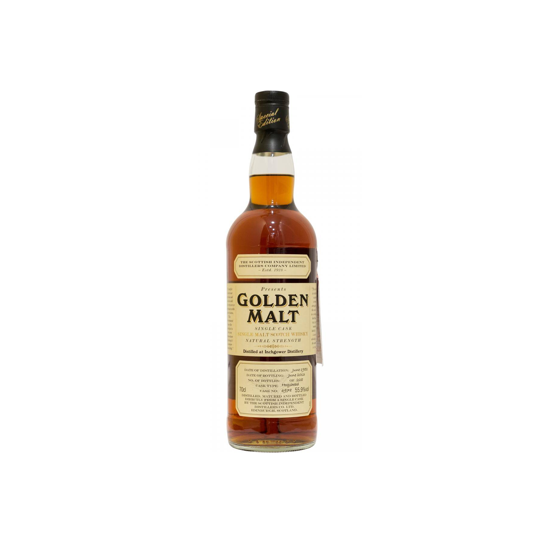 Inchgower 1982 31 Years Single Malt Whisky