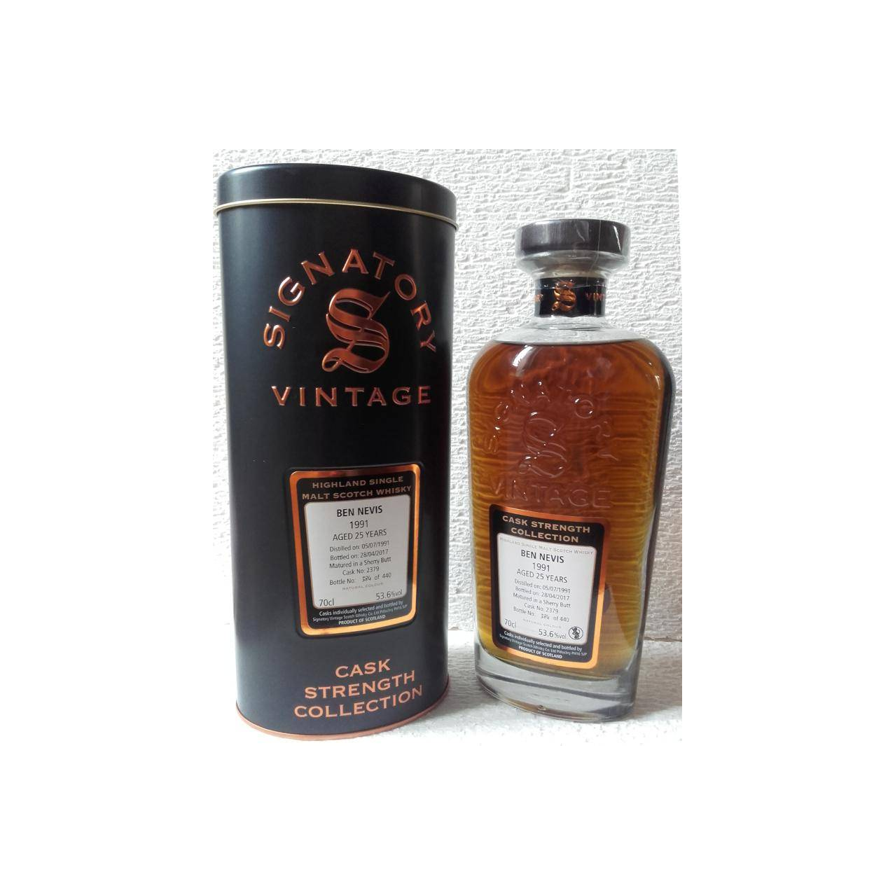 Ben Nevis Cask Strength Collection 1991 25 Years Single Malt Whisky 2