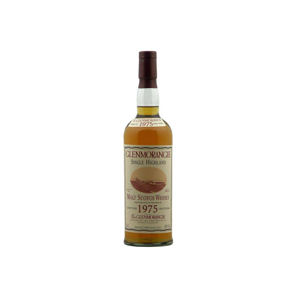 Glenmorangie 1975 29 Years Single Malt Whisky