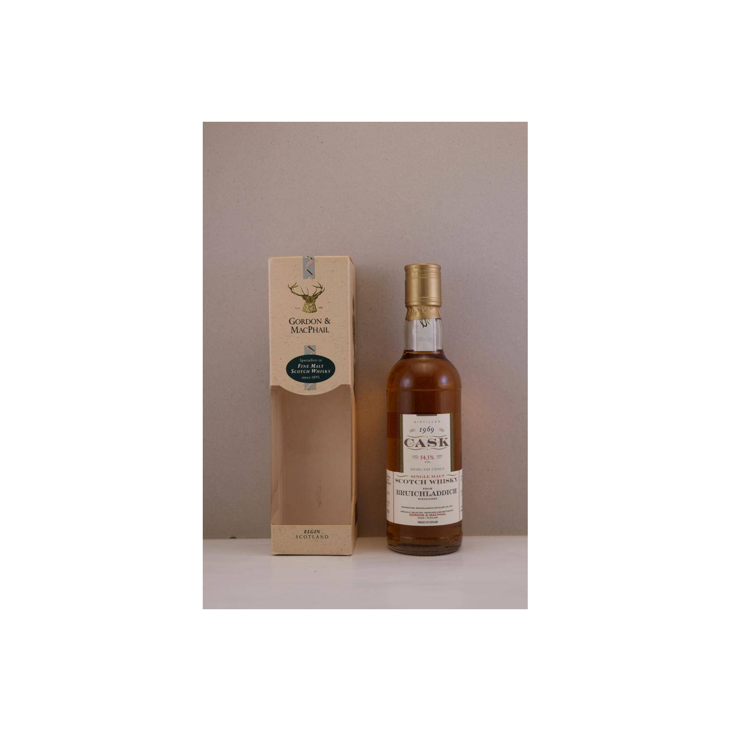 Bruichladdich Cask Strength Collection 1969 28 Years Single Malt Whisky