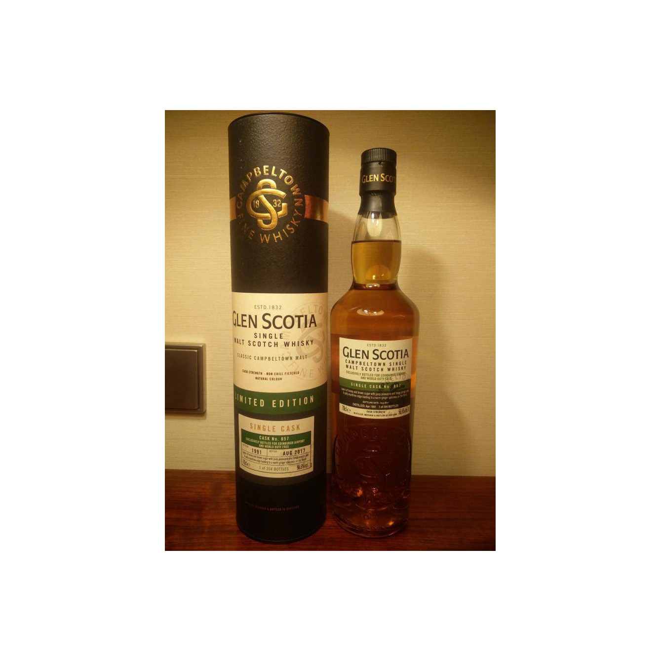 Glen Scotia 1991 26 Years Single Malt Whisky 2