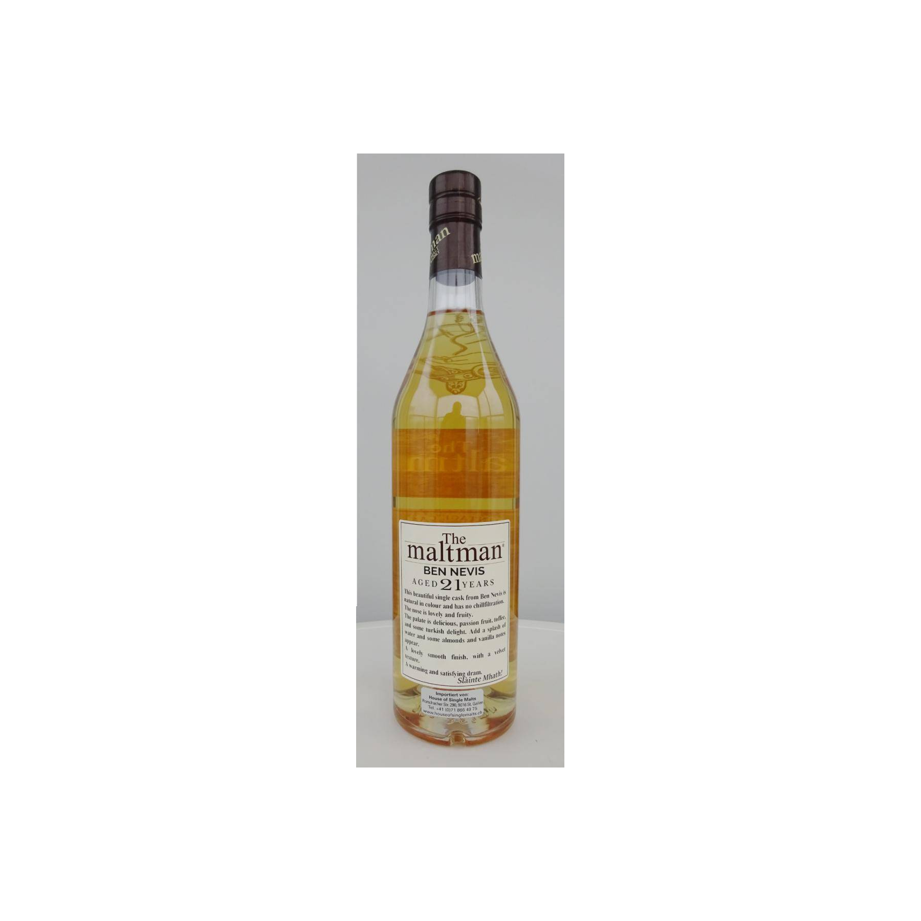 Ben Nevis 1996 21 Years Single Malt Whisky 2