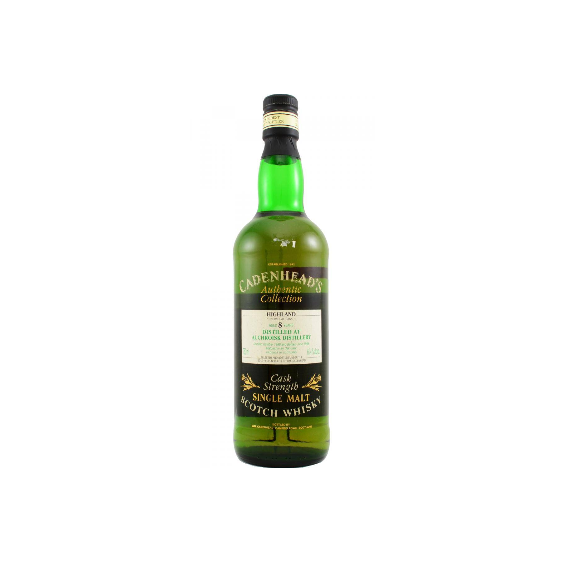 Auchroisk Authentic Collection 1989 8 Years Single Malt Whisky