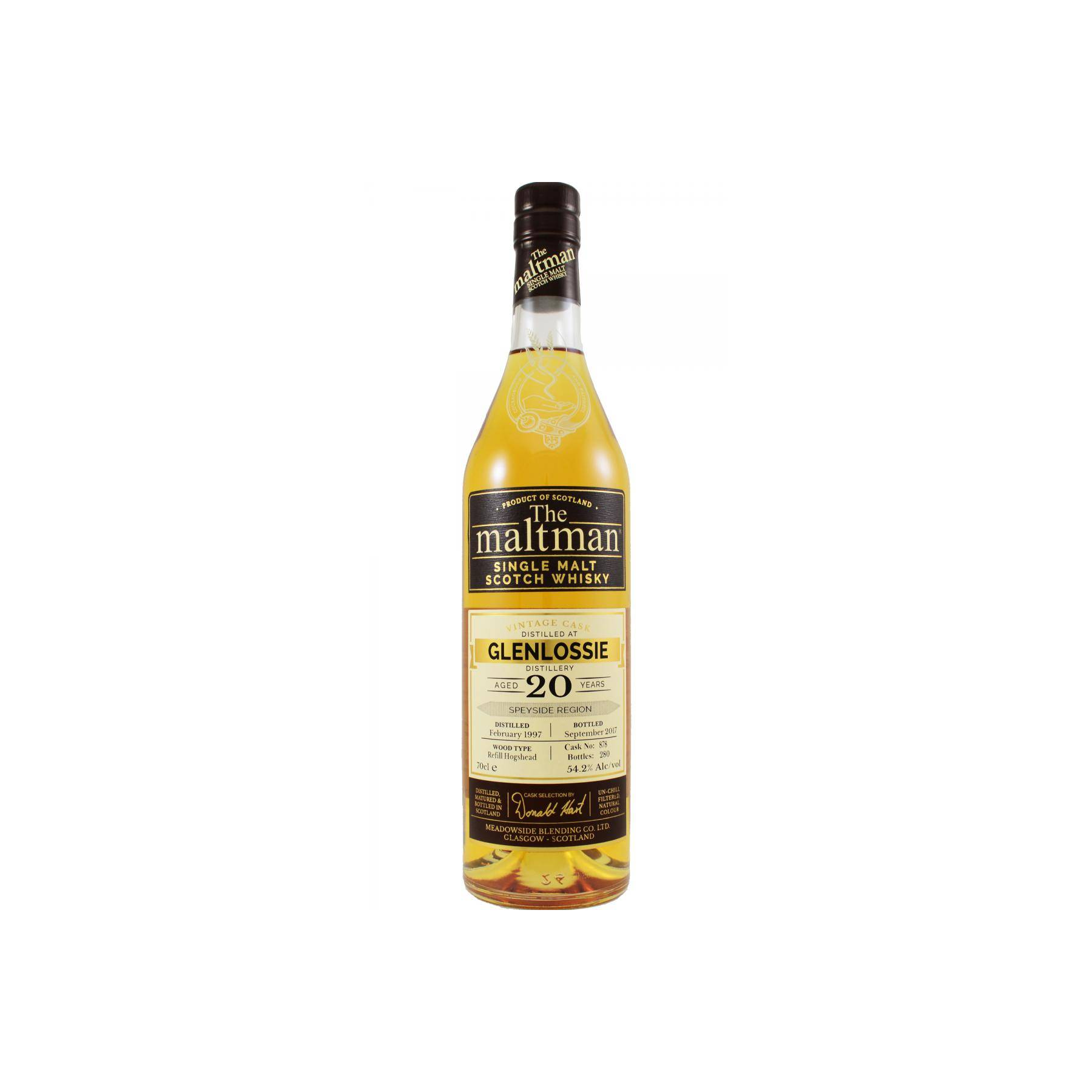Glenlossie 1997 20 Years Single Malt Whisky
