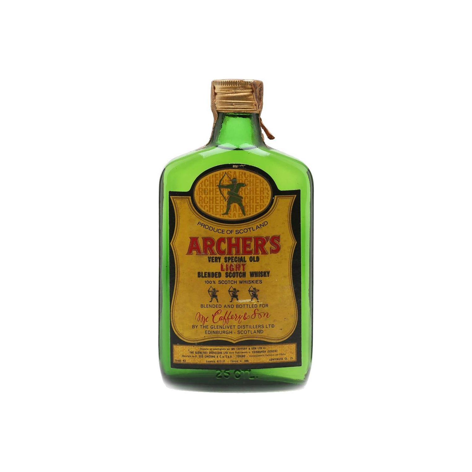 Archer's Very Special Old Light Blended Scotch Whisky