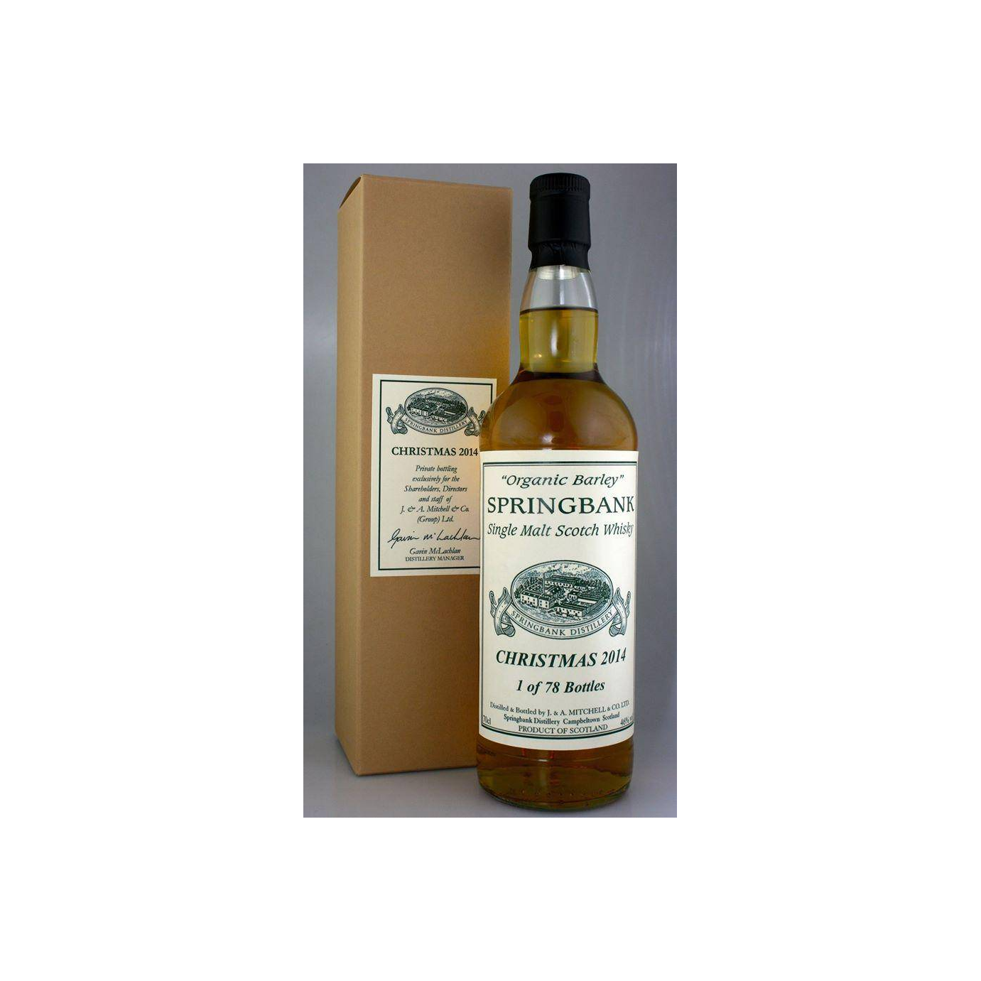 Springbank Private Bottling Single Malt Whisky