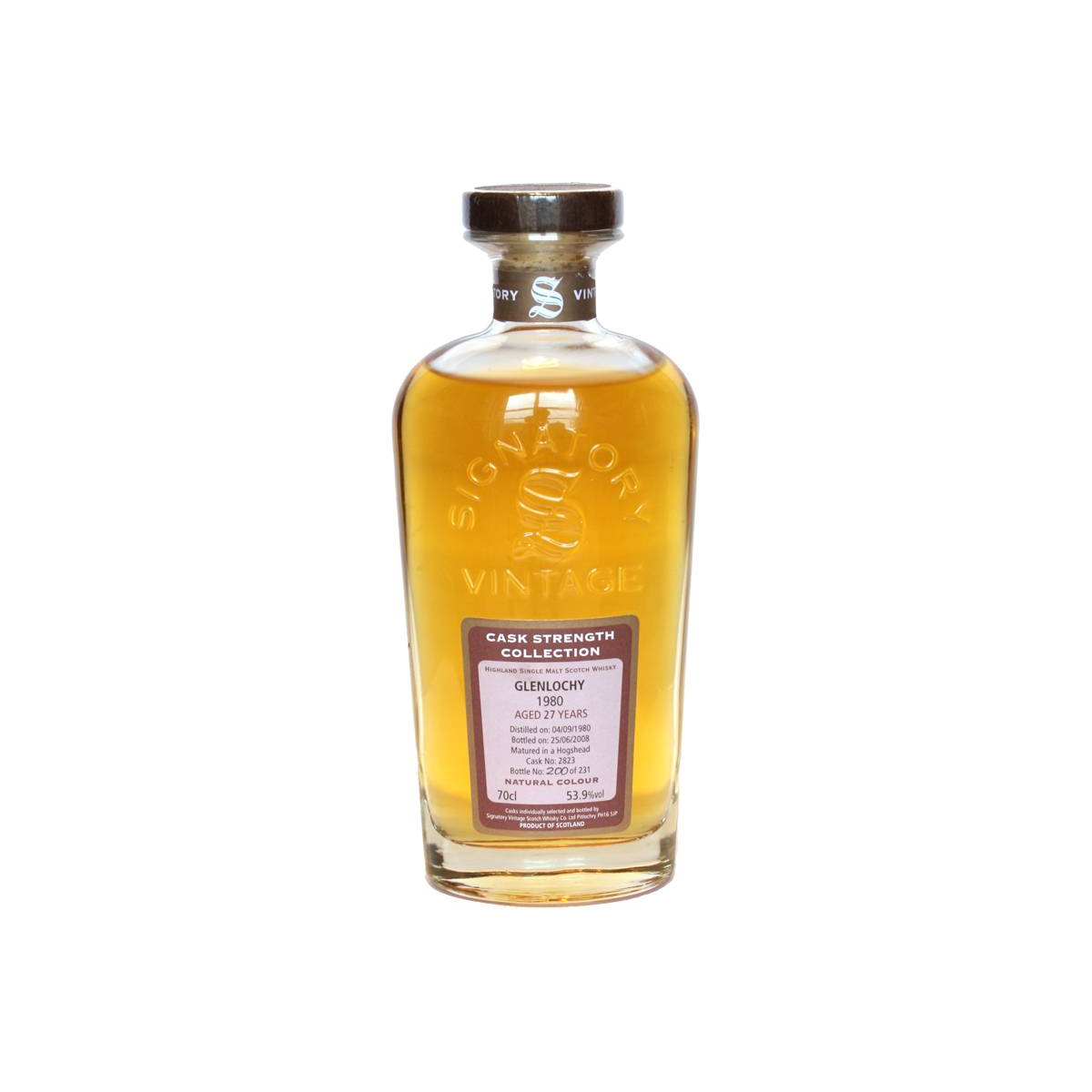The Scotch Malt Whisky Society Cask Strength Collection 1980 27 Years Single Malt Whisky