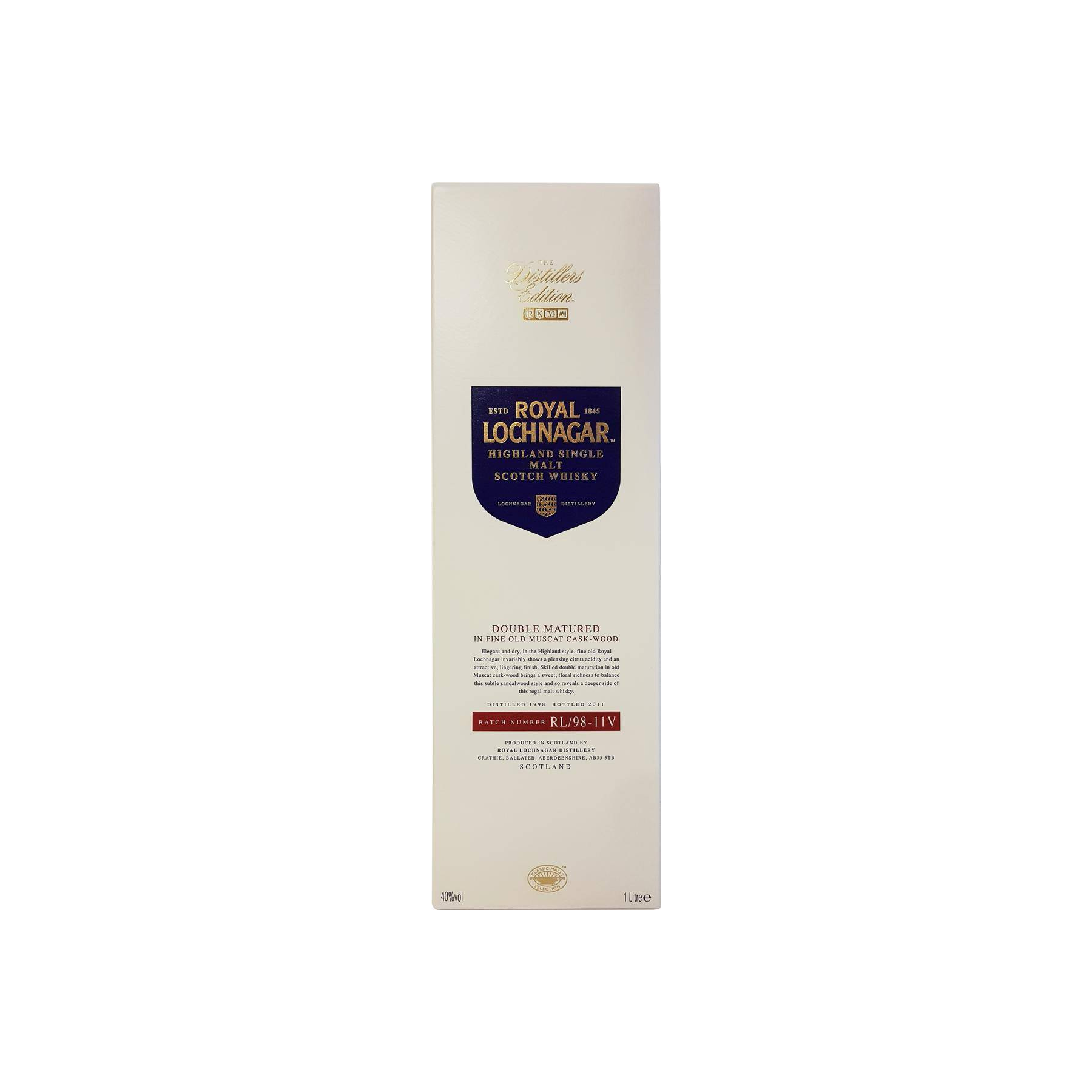 Royal Lochnagar The Distillers Edition 1998 13 Years Single Malt Whisky 3