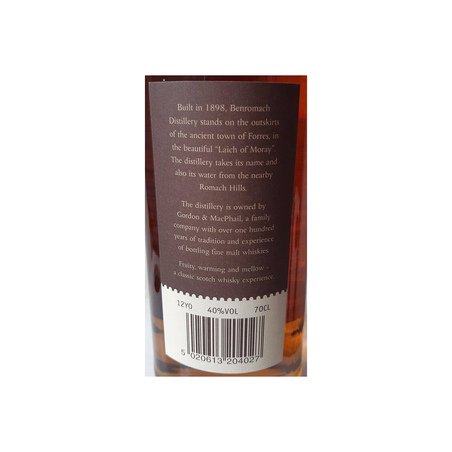 Benromach Limited Edition 12 Years Single Malt Whisky 2