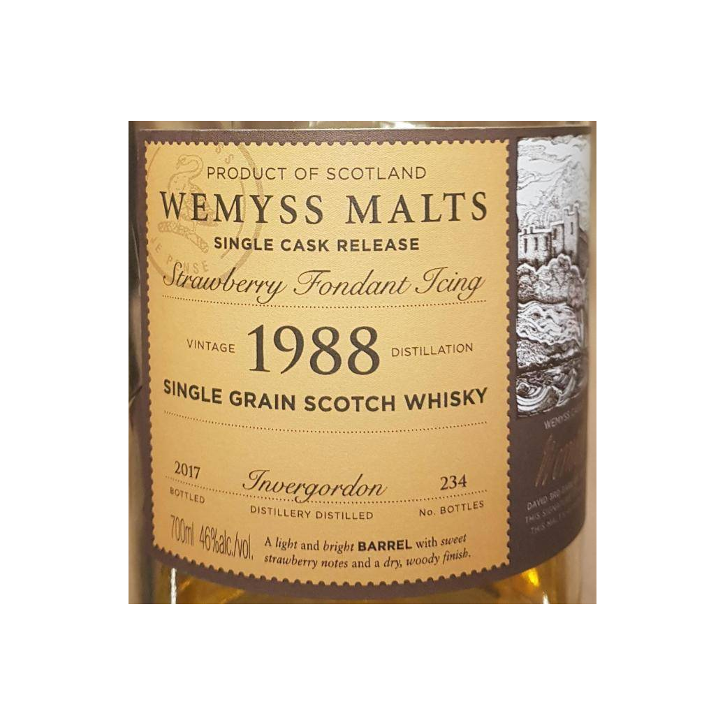 Invergordon 1988 29 Years Single Grain Whisky 2