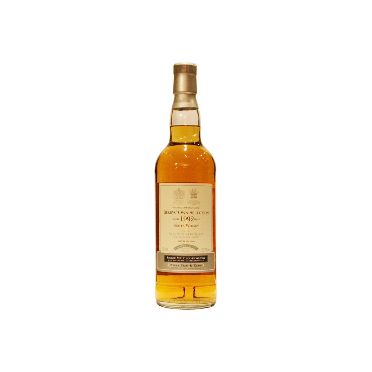 Glen Scotia 1992 16 Years Single Malt Whisky