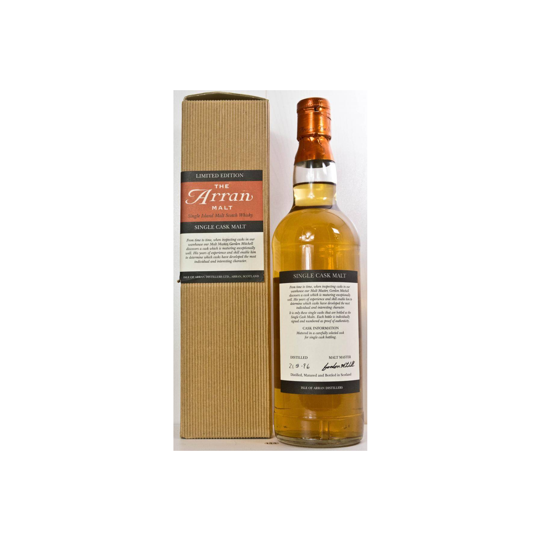 Arran 1996 7 Years Single Malt Whisky 3