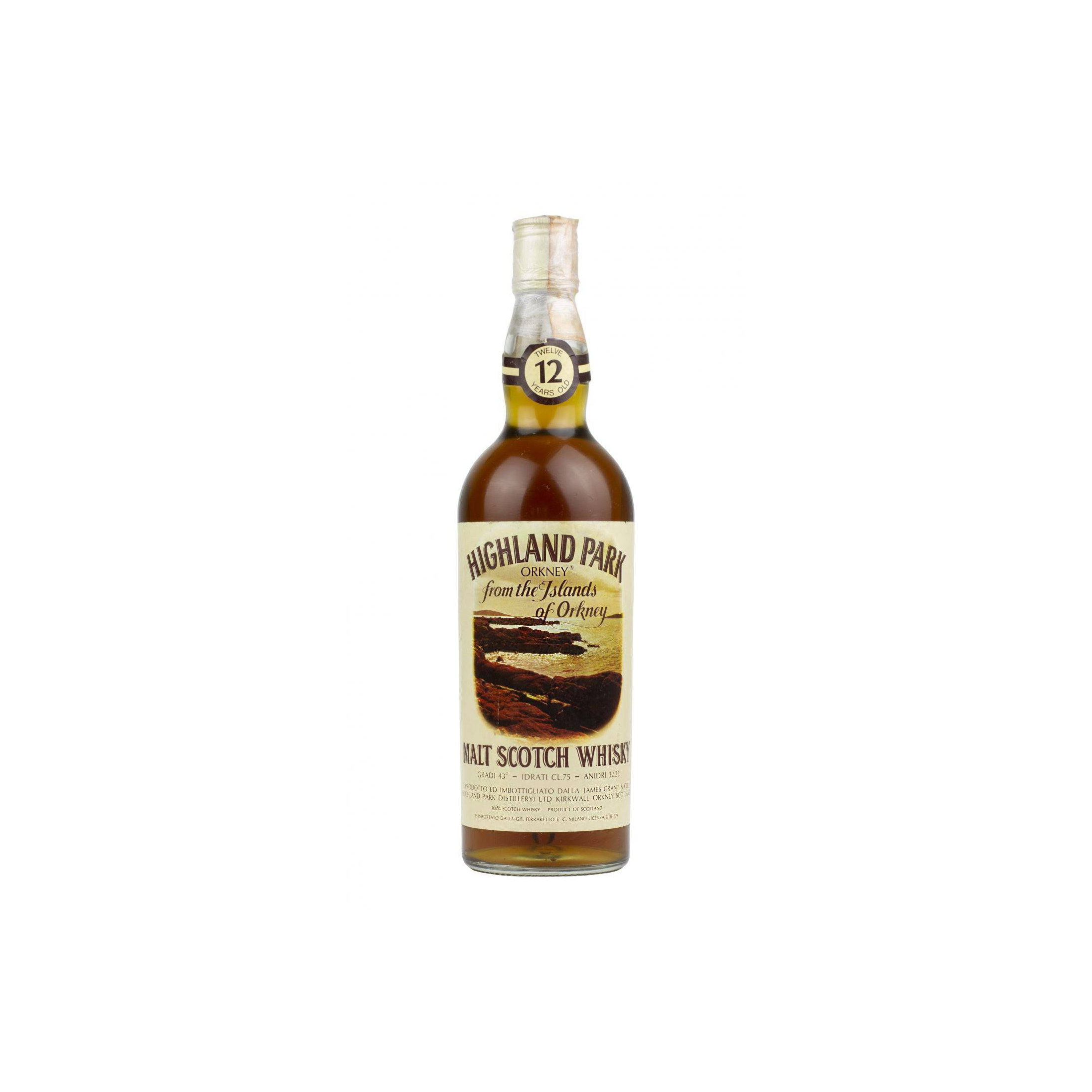 Highland Park 12 Years Single Malt Whisky