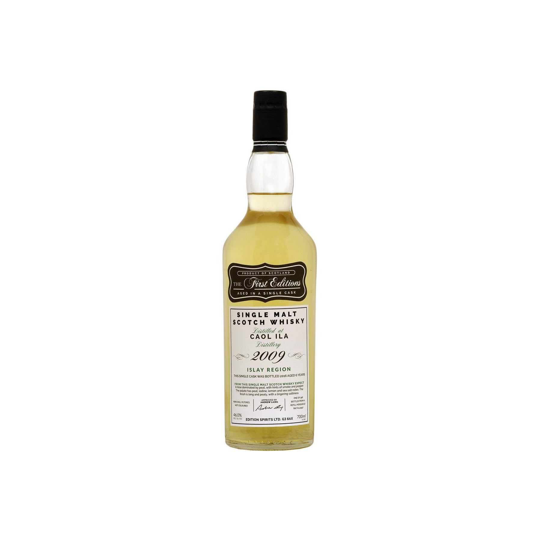 Caol Ila The First Editions 2009 6 Years Single Malt Whisky