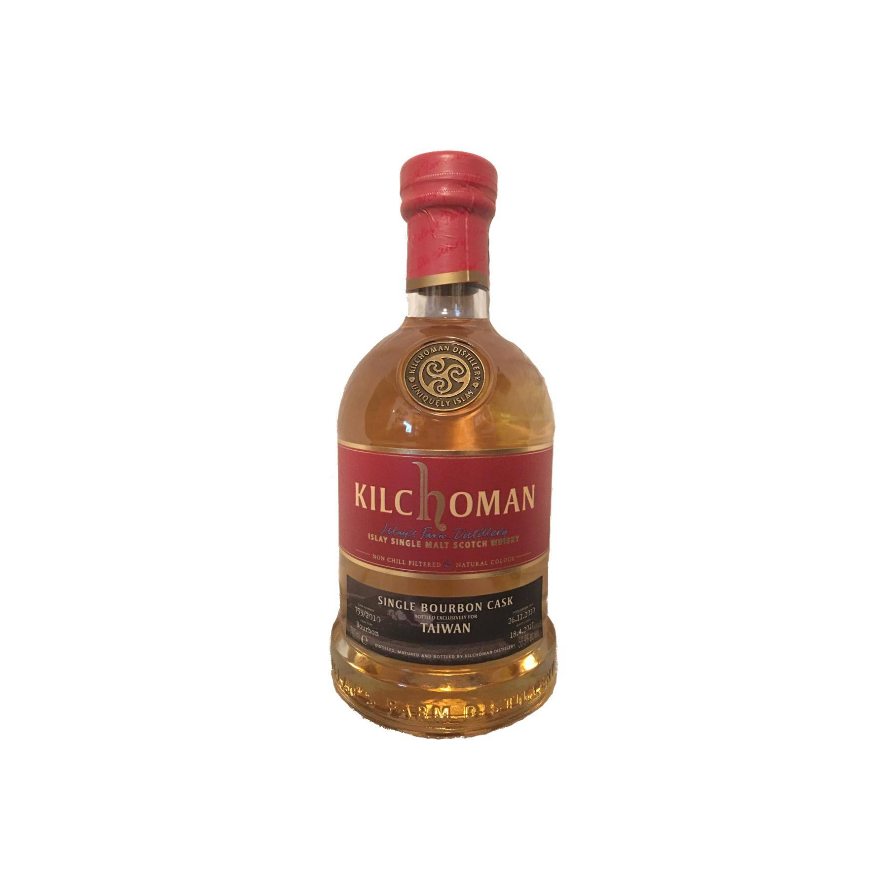 Kilchoman 2010 6 Years Single Malt Whisky