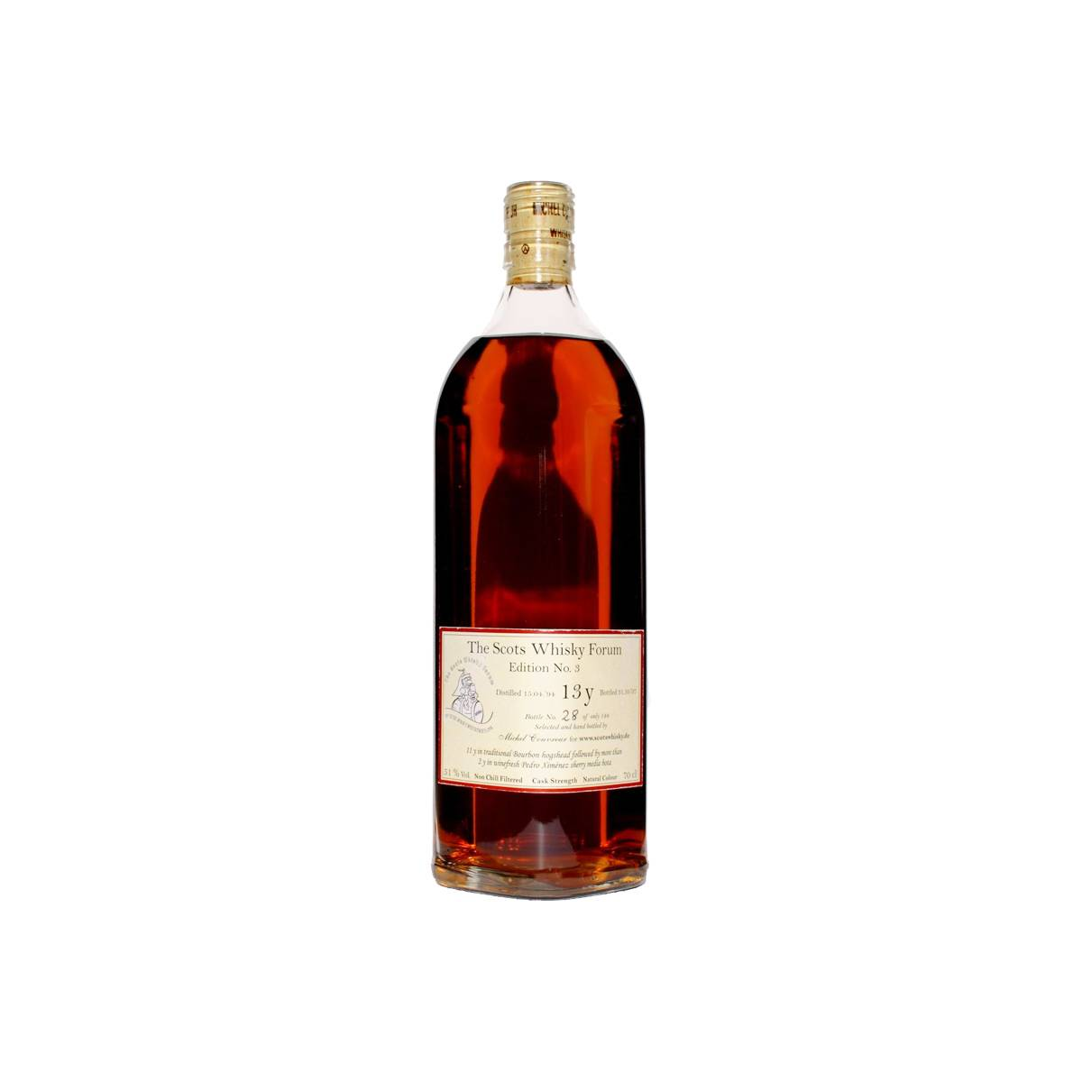 Michel Couvreur 1994 13 Years Single Malt Whisky