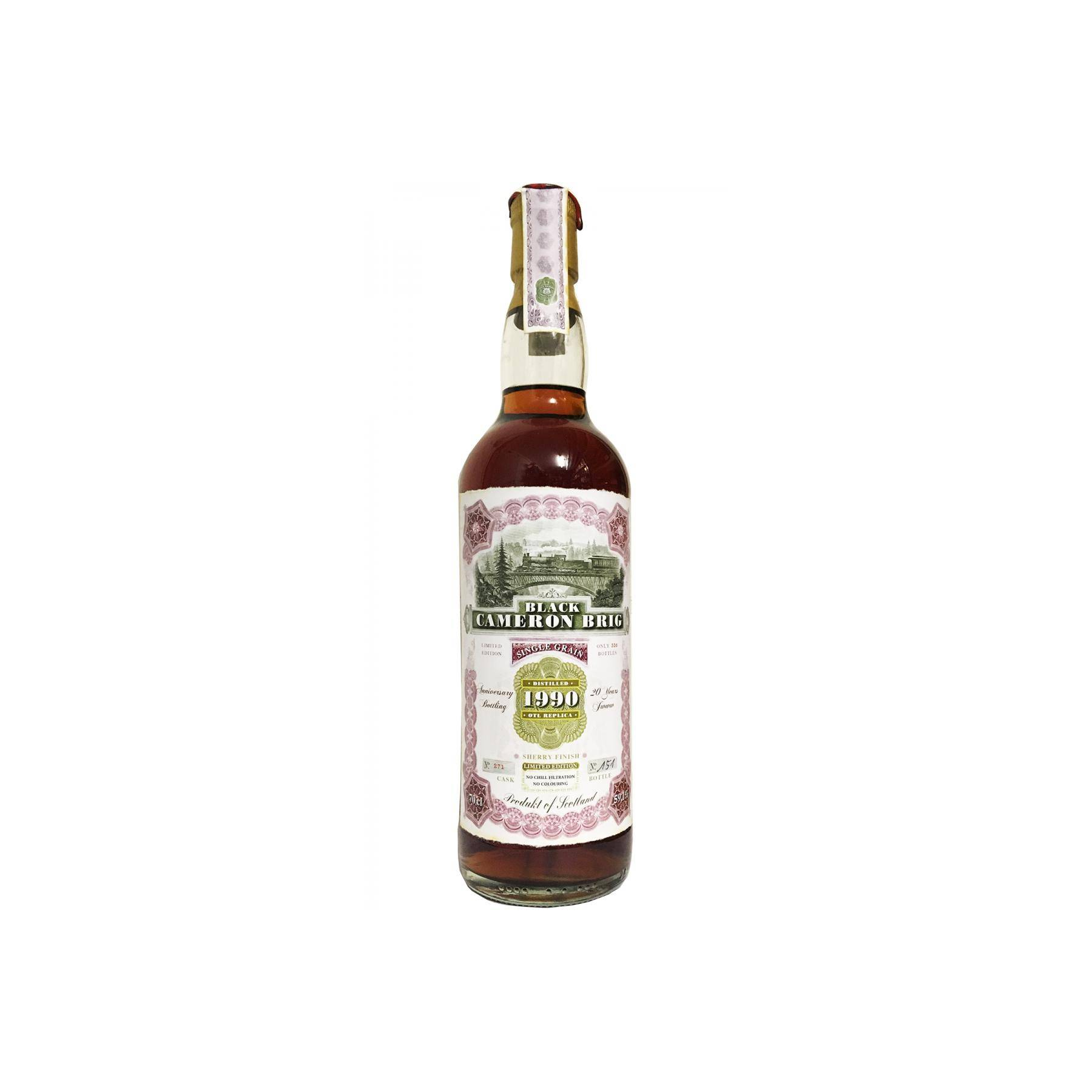 Cameronbridge 1990 27 Years Single Grain Whisky