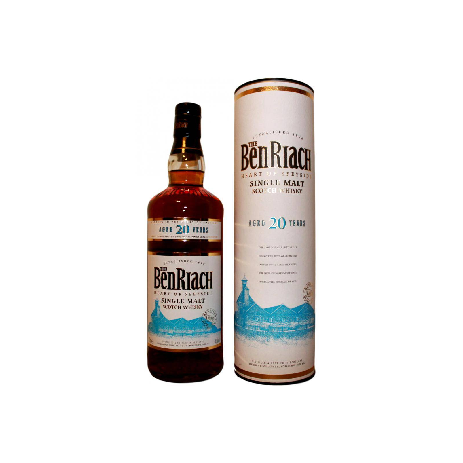BenRiach 20 Years Single Malt Whisky 2