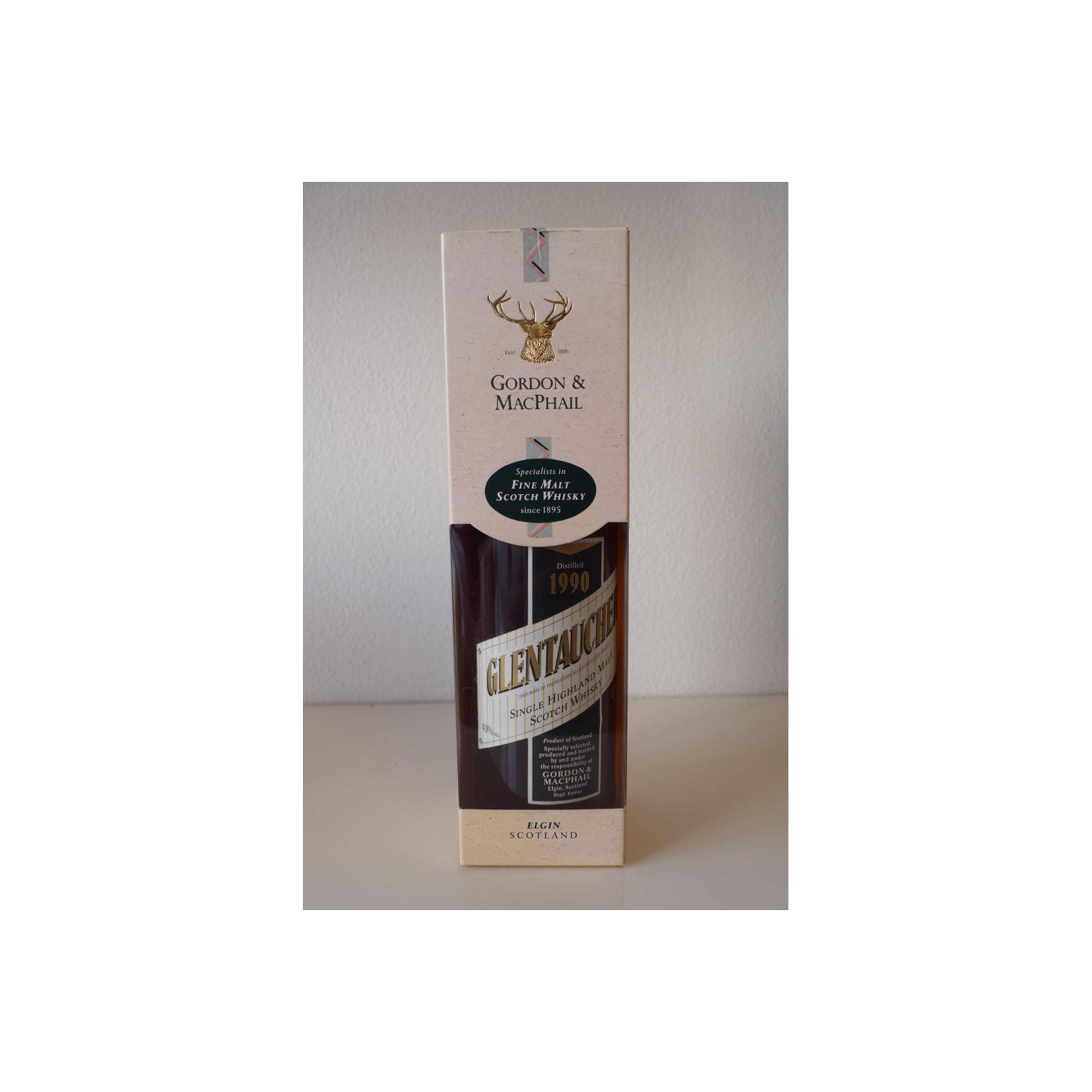 Glentauchers Licensed Bottling 1990 16 Years Single Malt Whisky 3